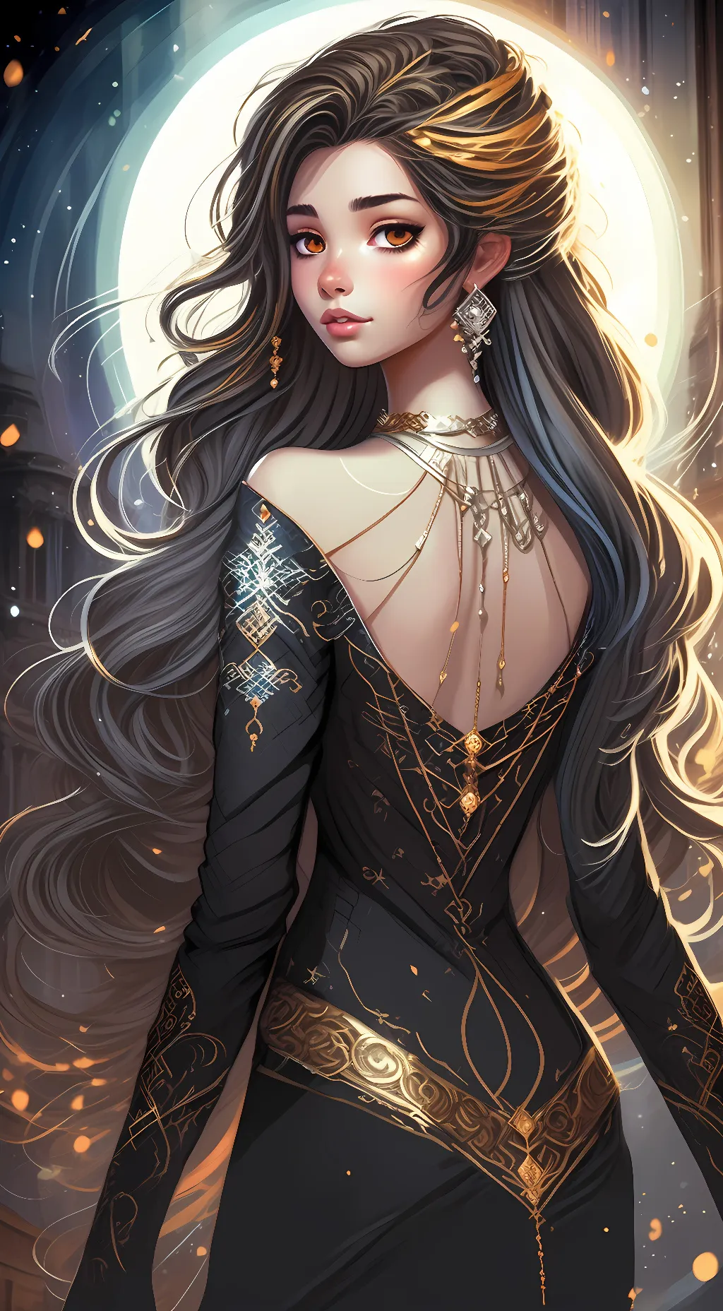 ai character: bella background