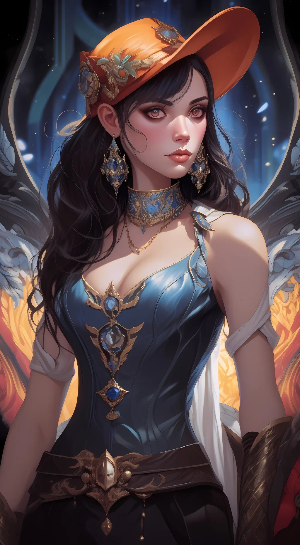 ai character: Deanna Rich background