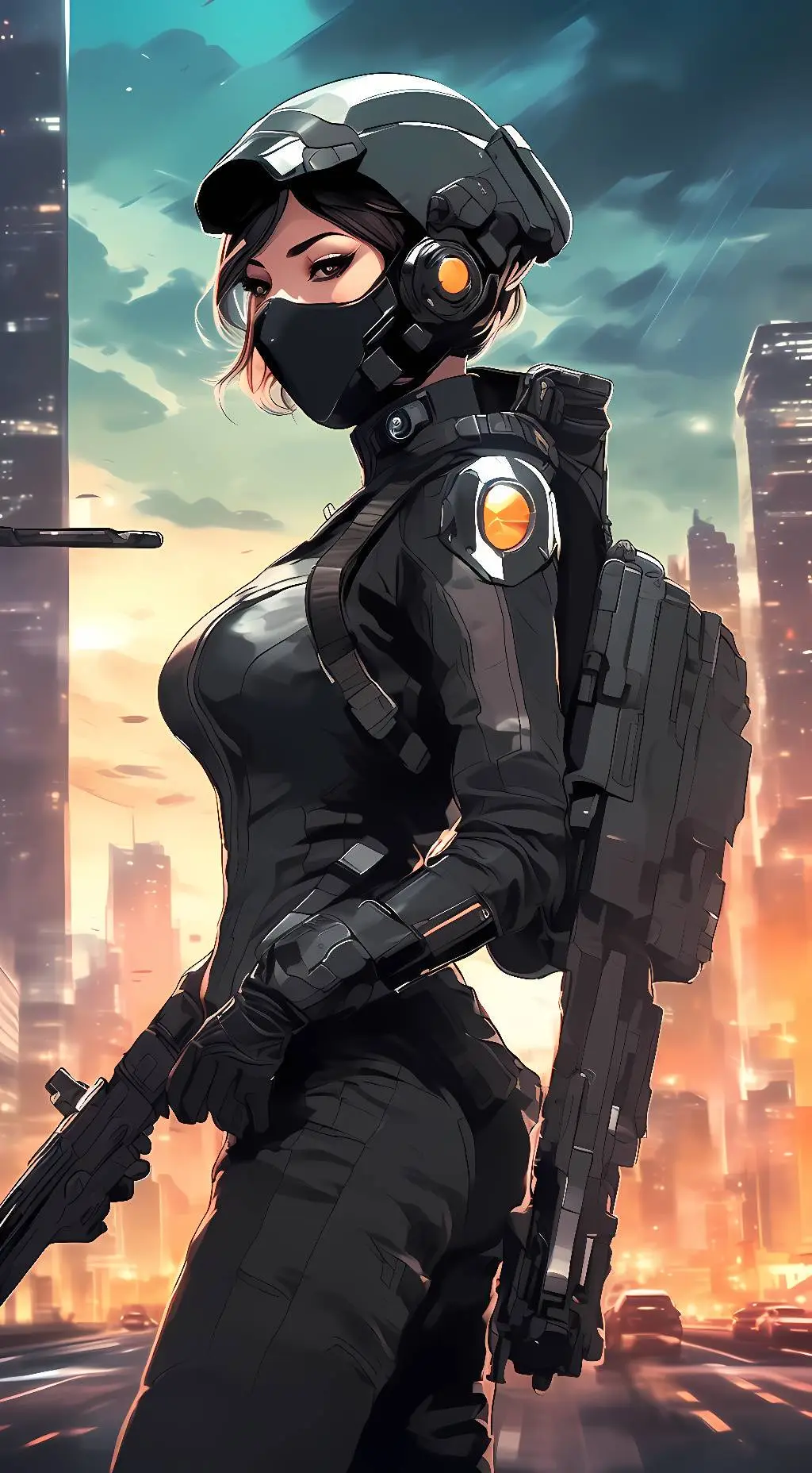 ai character: Zara  background