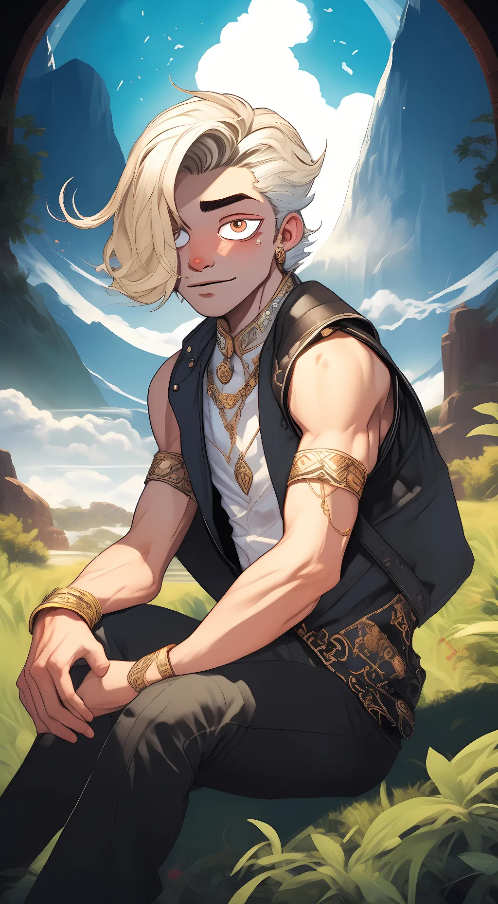 ai character: Tk background