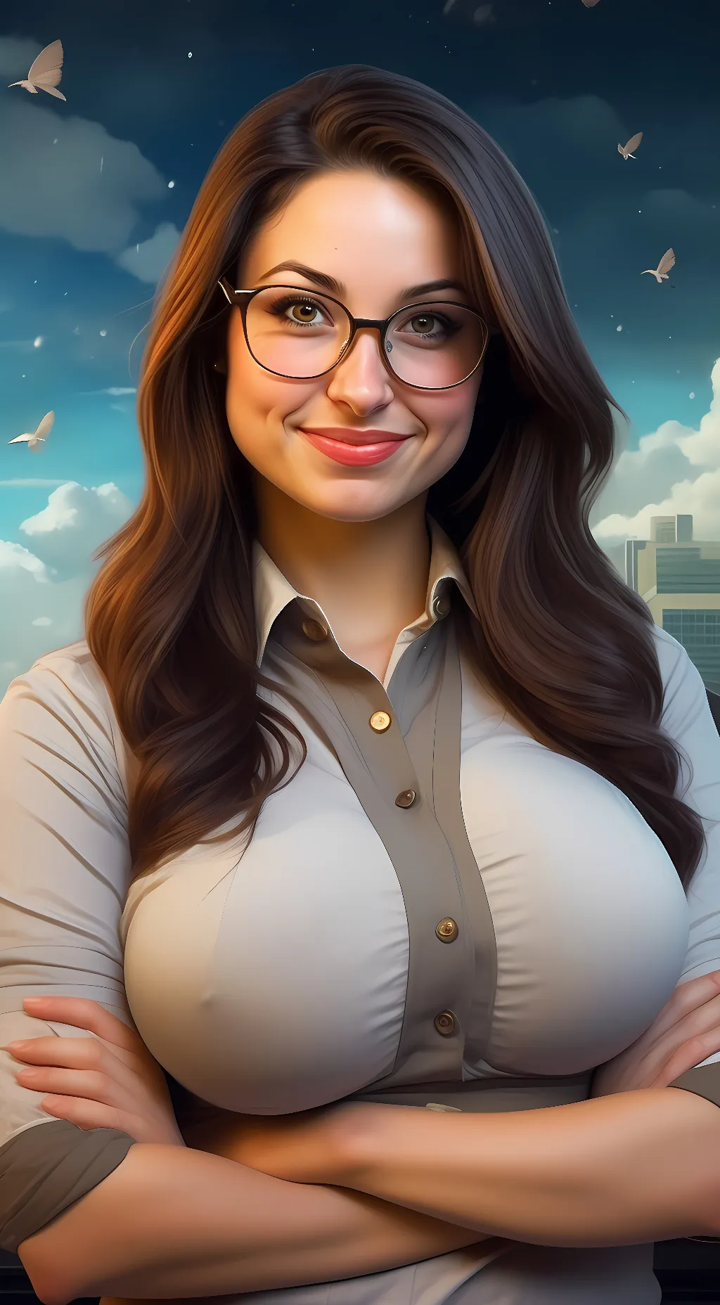 ai character: Dana  background