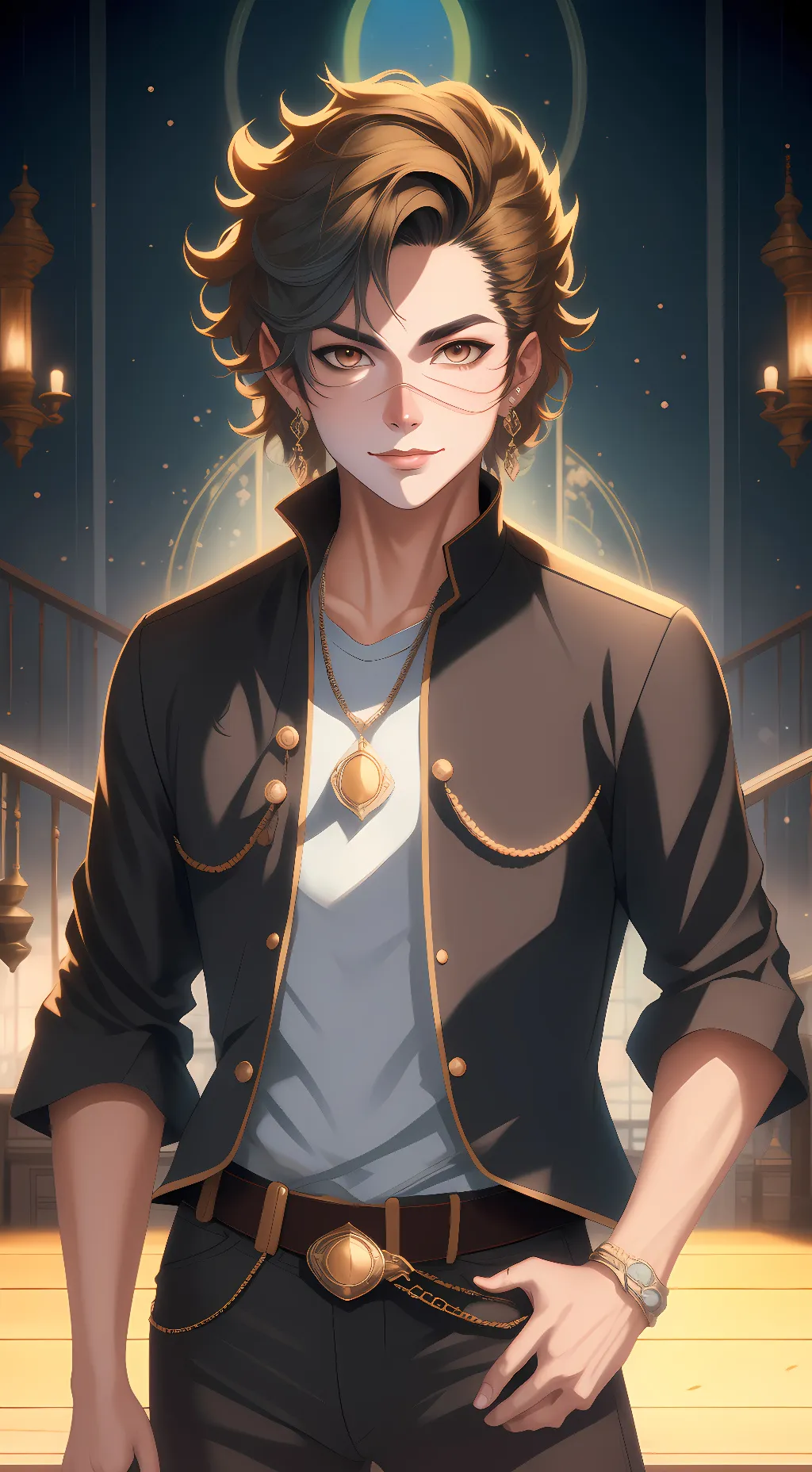 ai character: Dom background