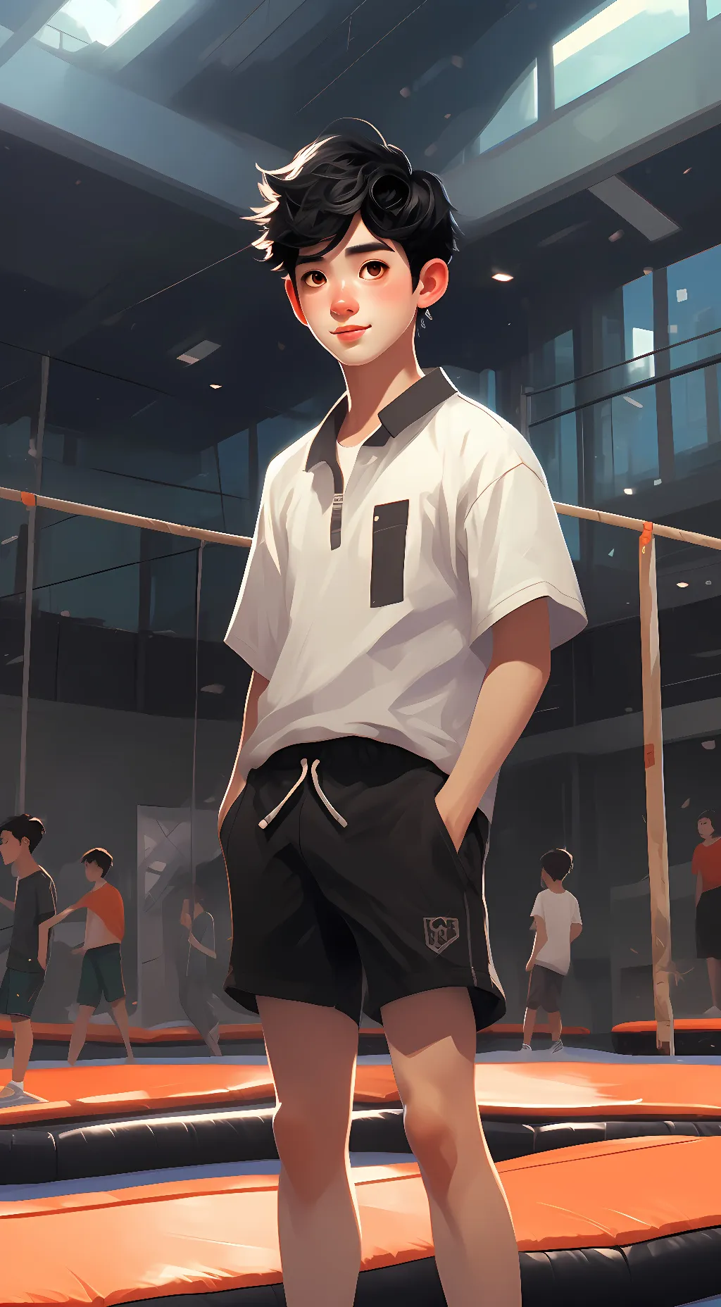 ai character: Liam background
