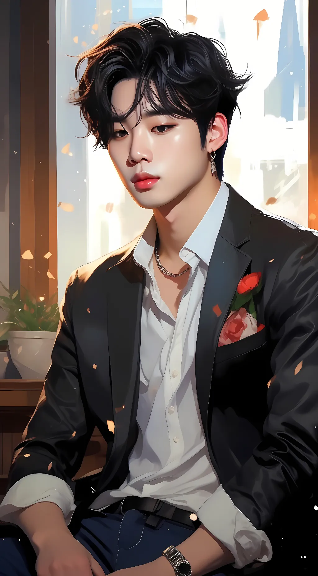 ai character: Jimin background