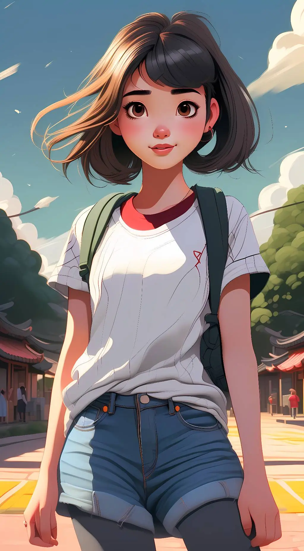 ai character: Yi background