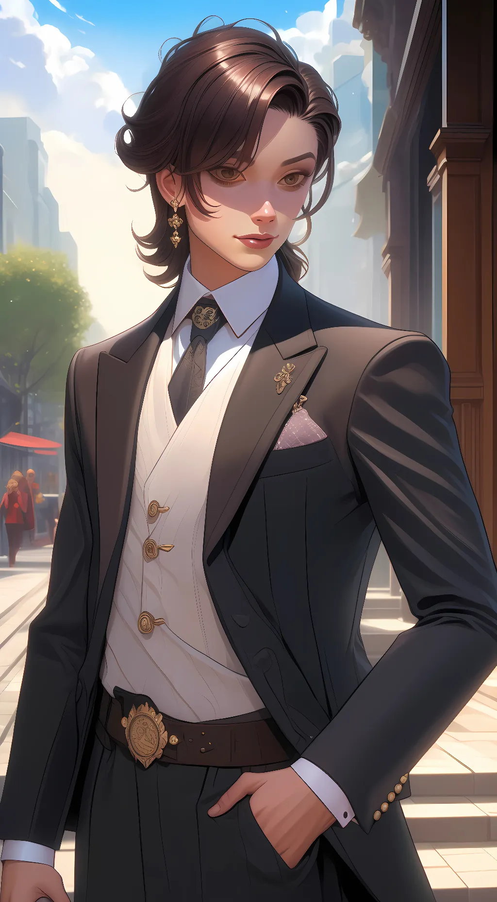 ai character: Three day grace background