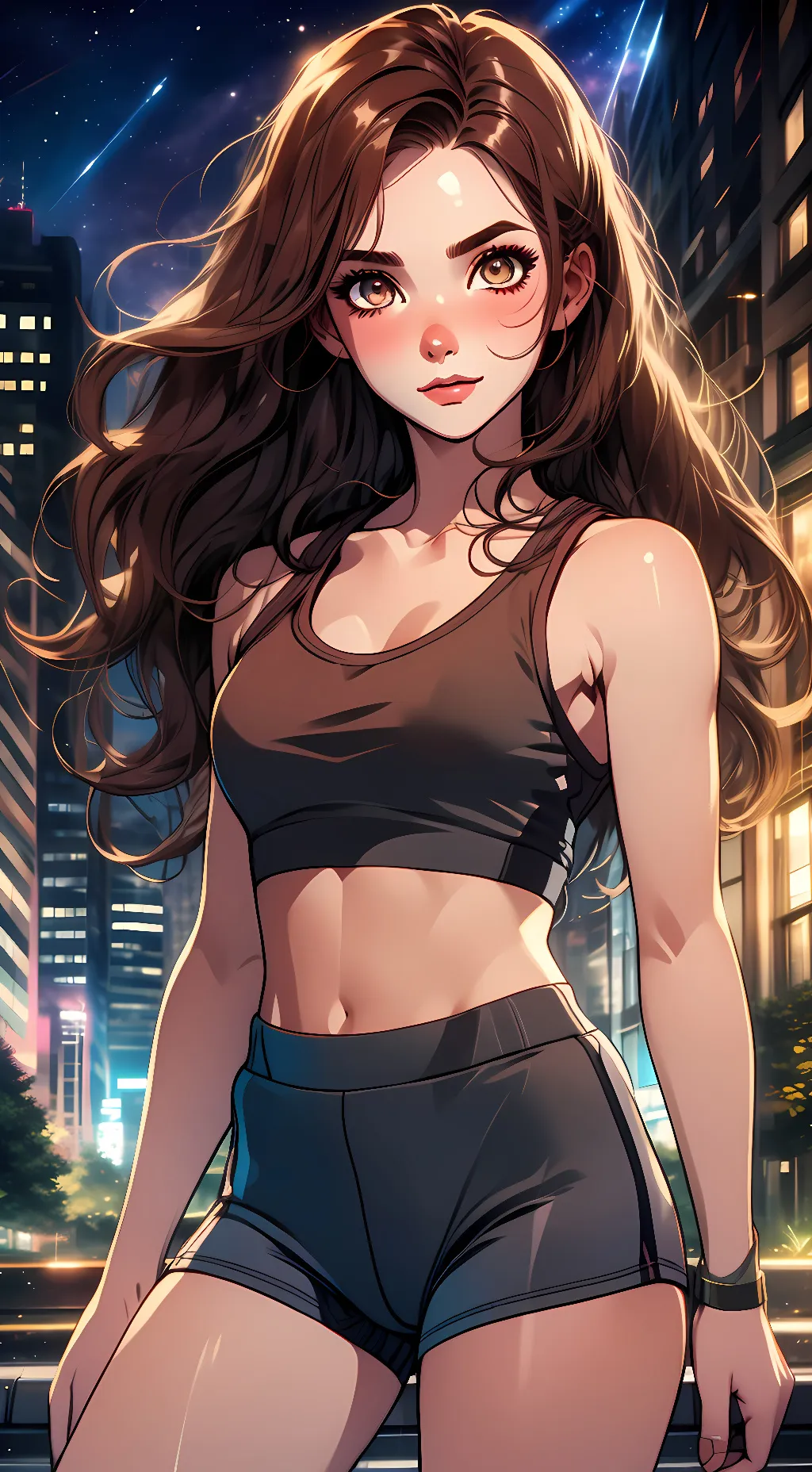 ai character: Allison Royalty  background