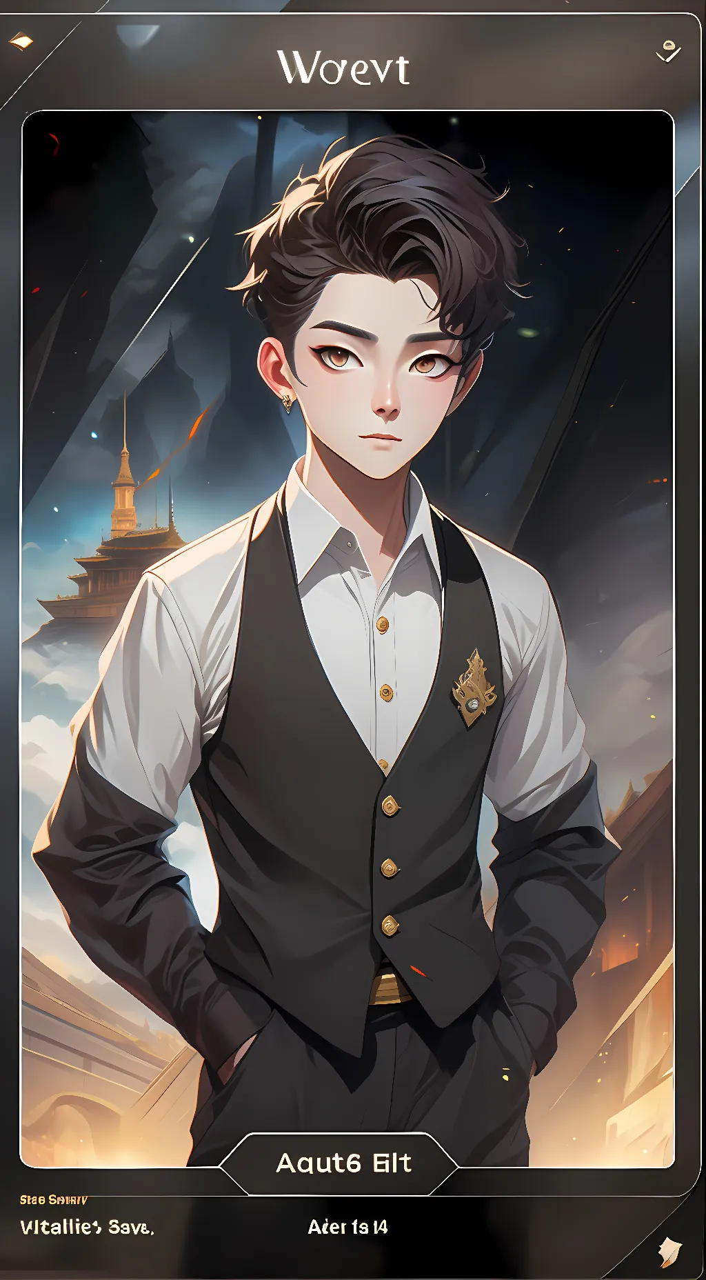 ai character: zach background