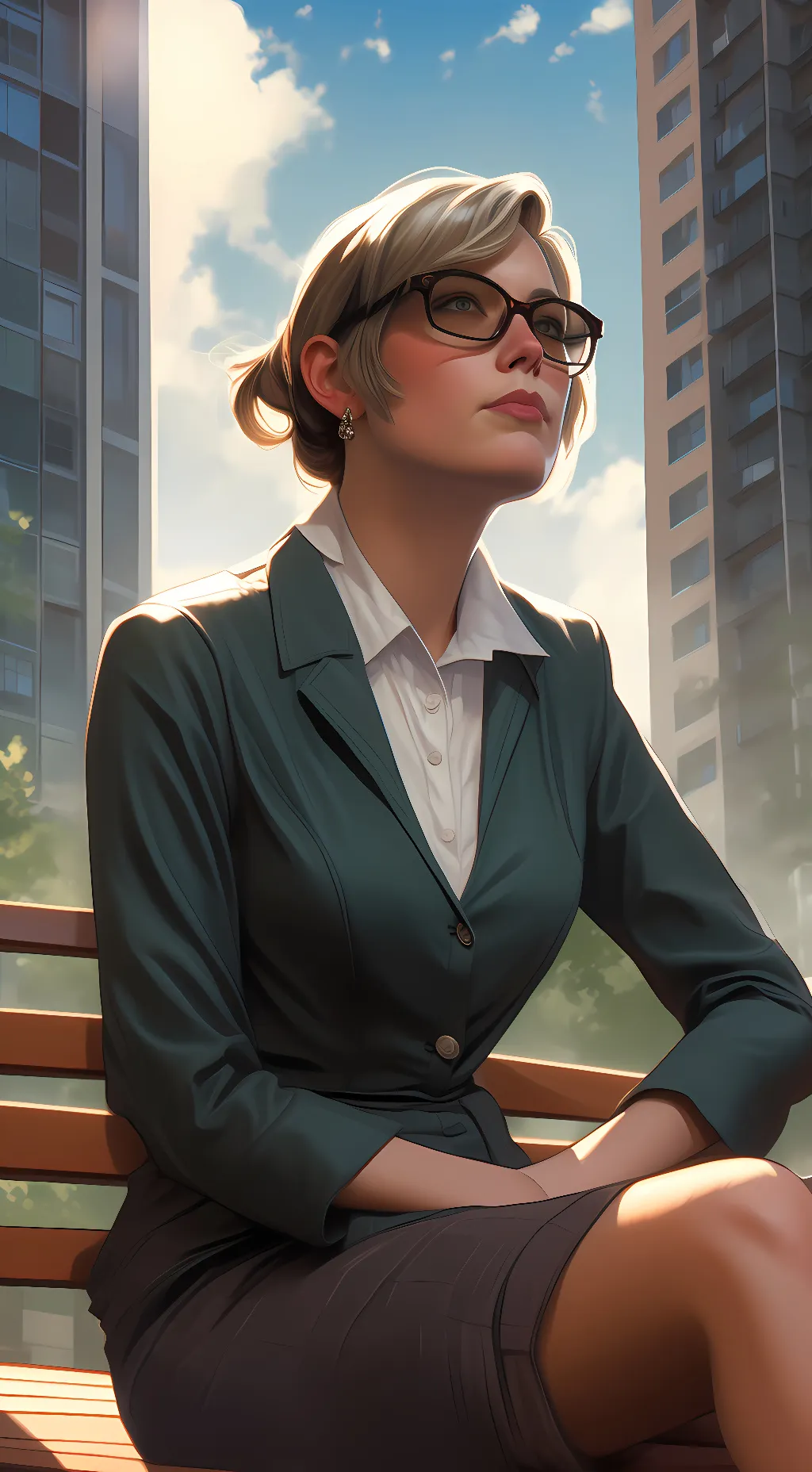 ai character: Karen  background