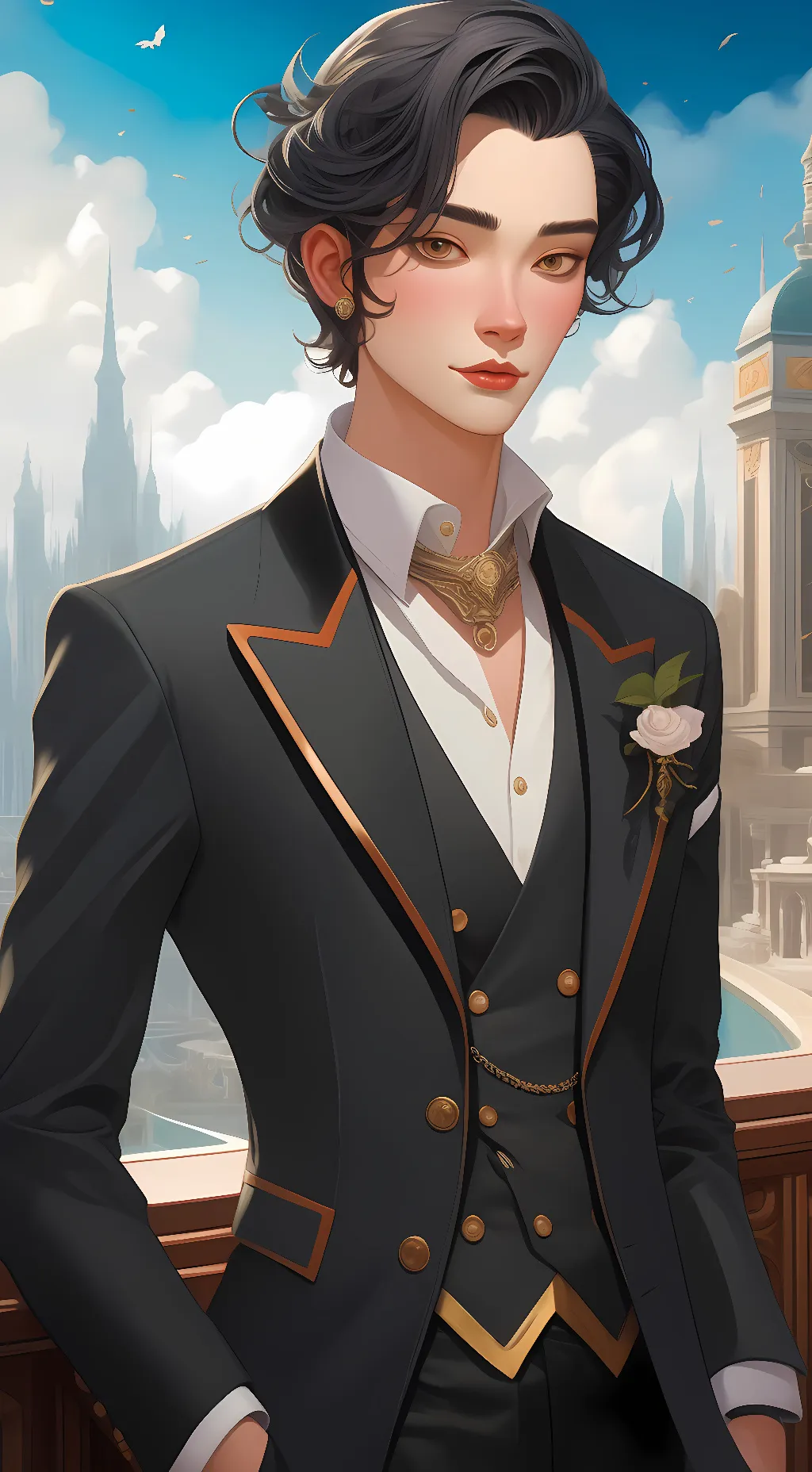 ai character: jack  background