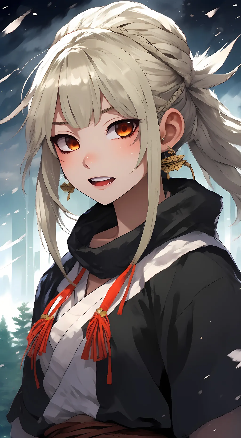 ai character: Toga Himiko  background
