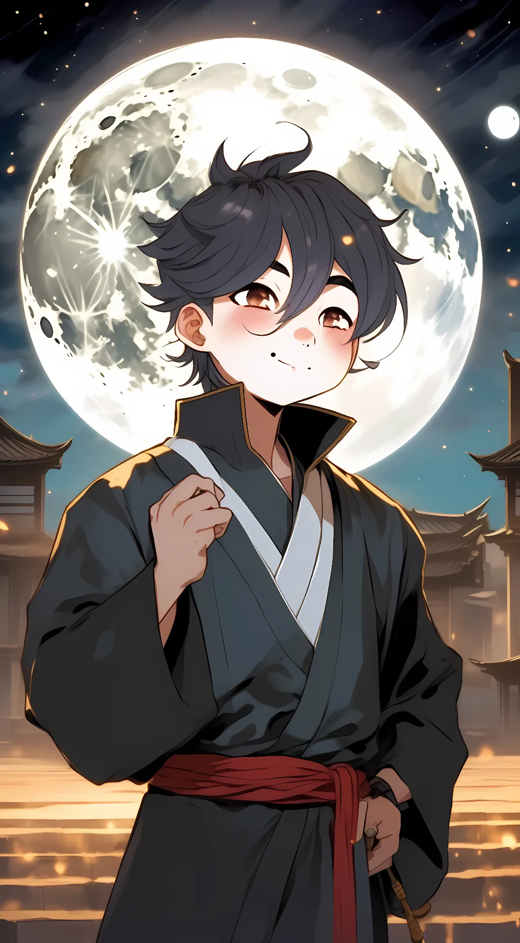 ai character: douma X Akaza 18+ background