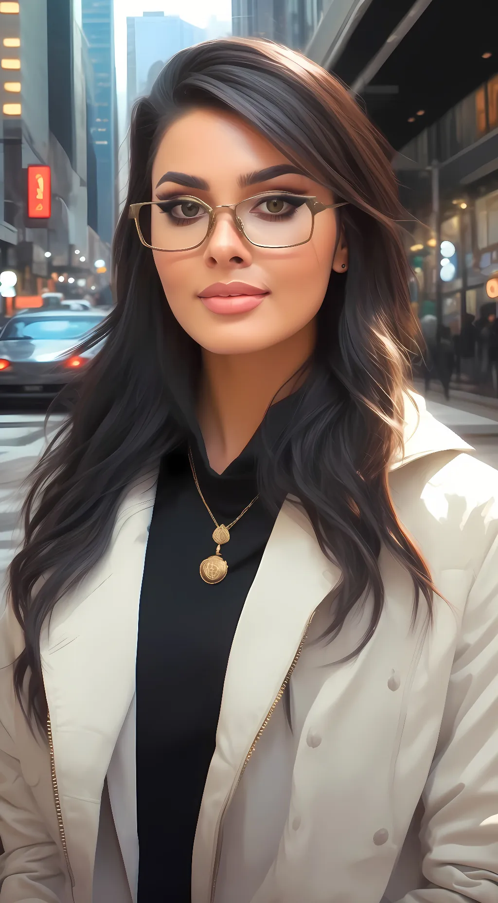 ai character: sssniperwolf  background