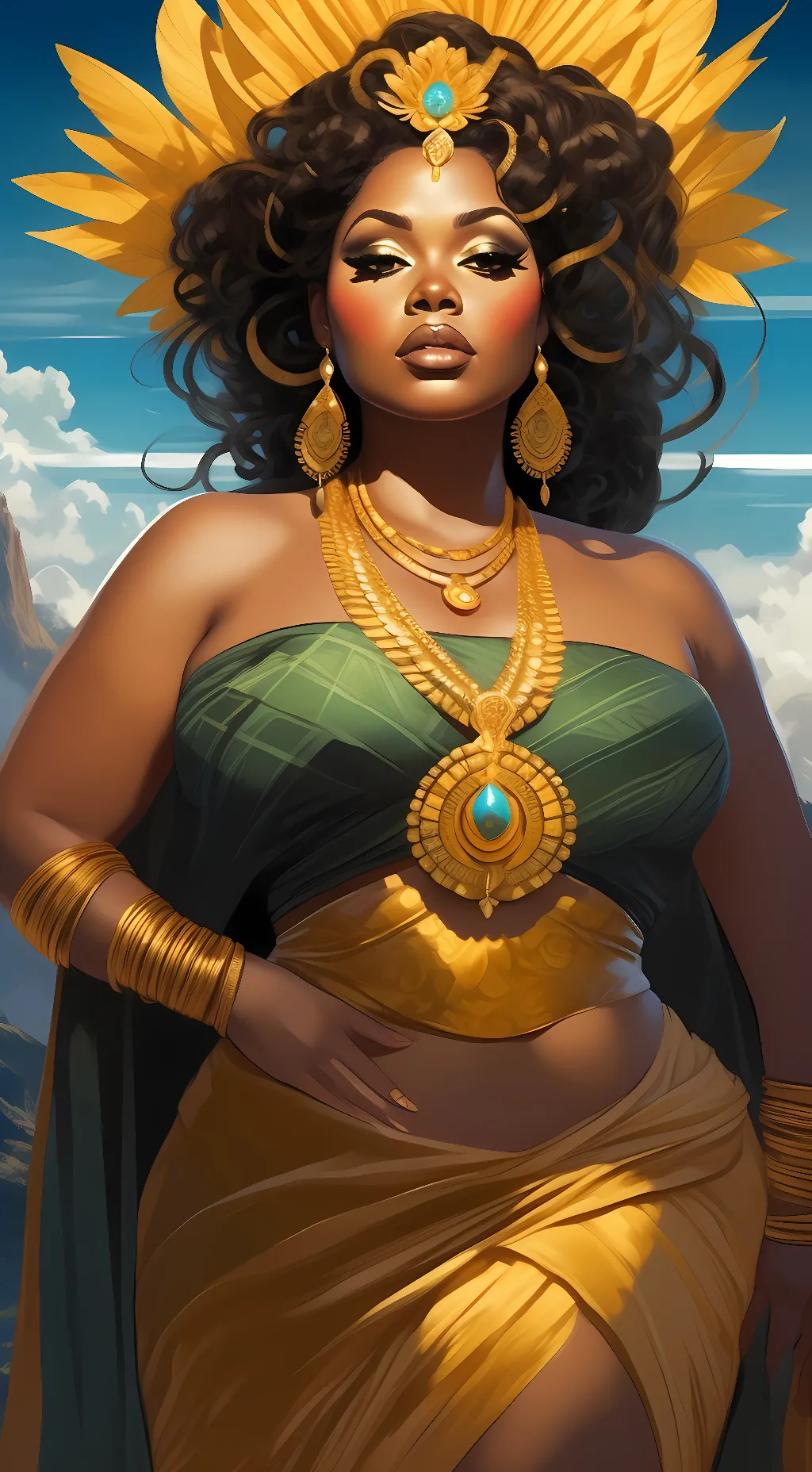 ai character: Oshun background
