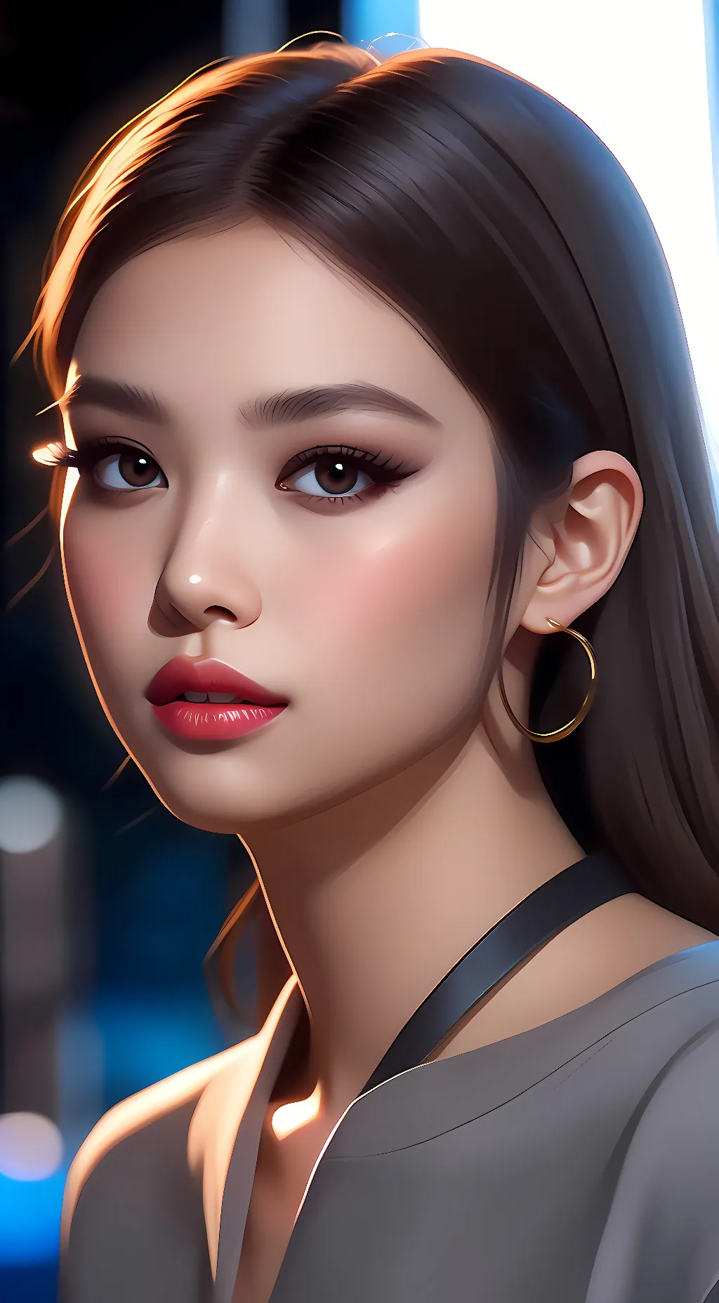 ai character: Jennie background