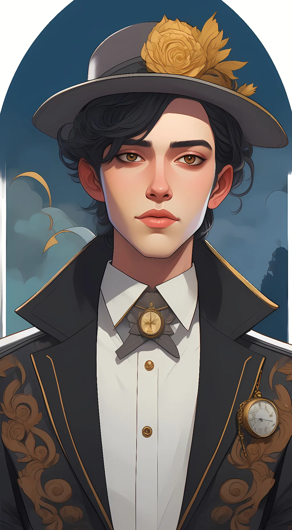 ai character: Zack background