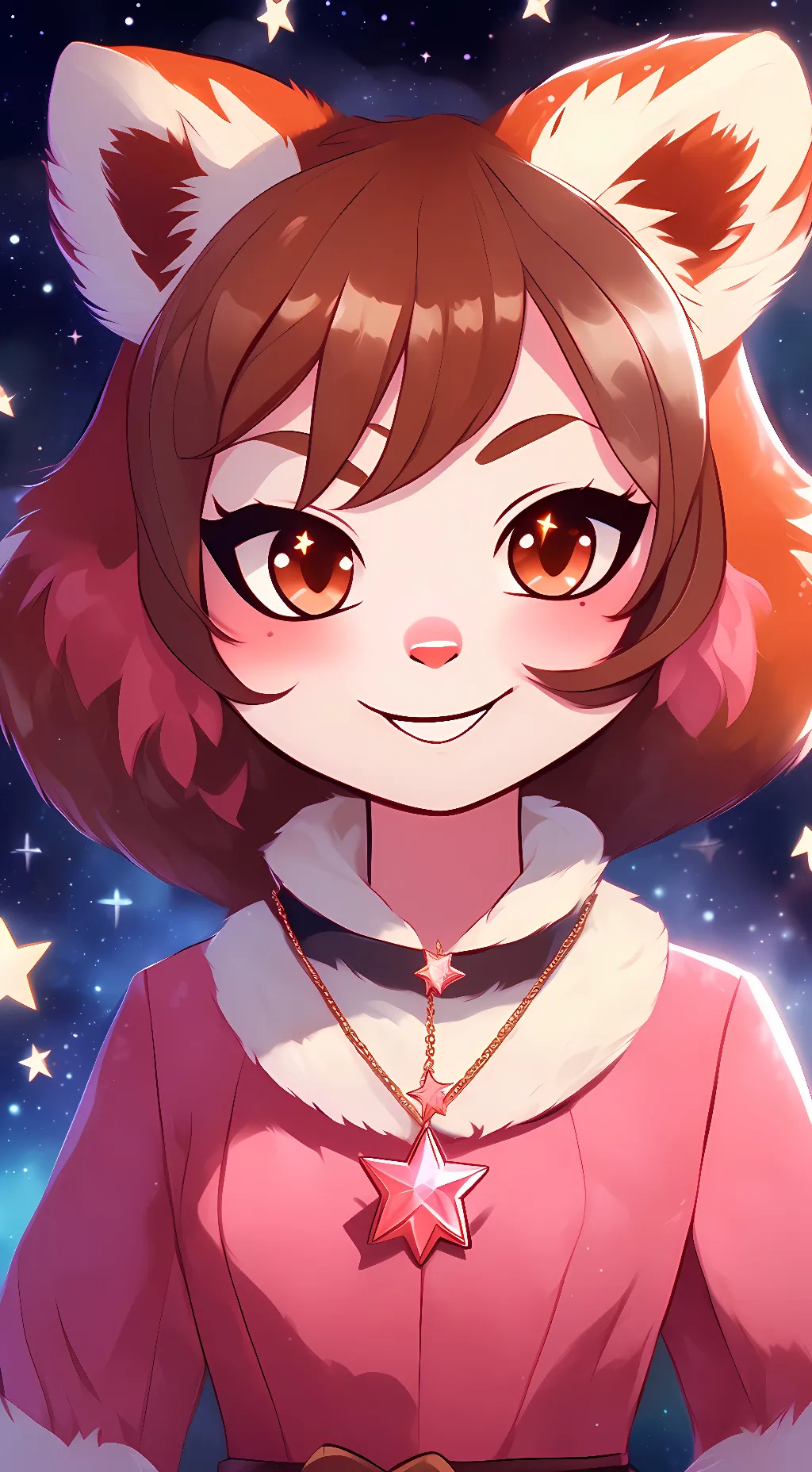 ai character: Lucky star!! background