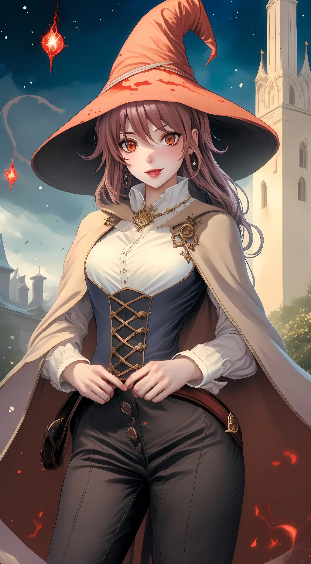 ai character: abby background