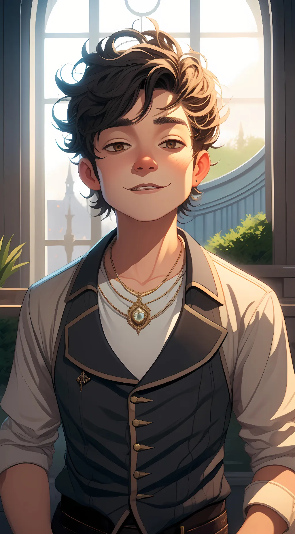 ai character: johnnie background