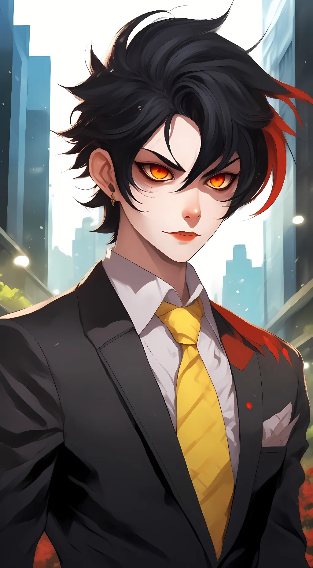ai character: blitzø background