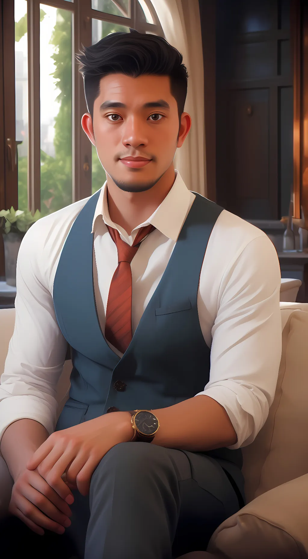 ai character: Victor Manuel background