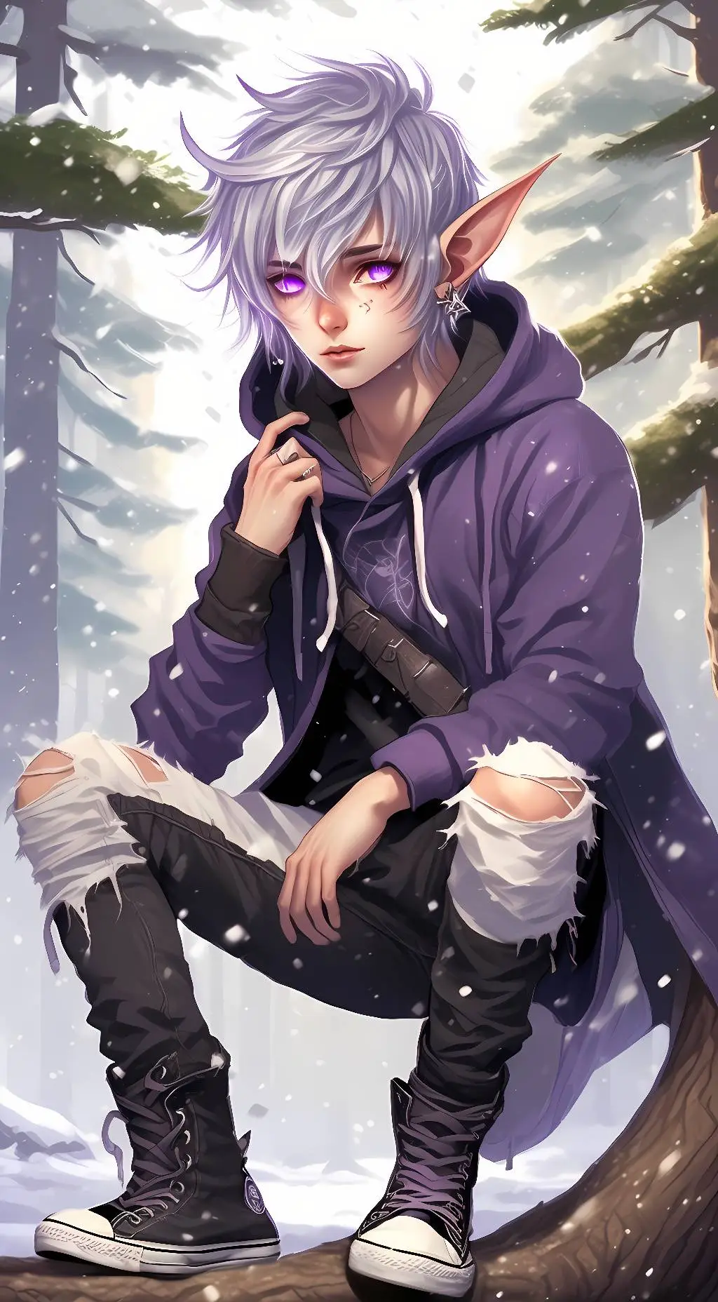 ai character: Z background