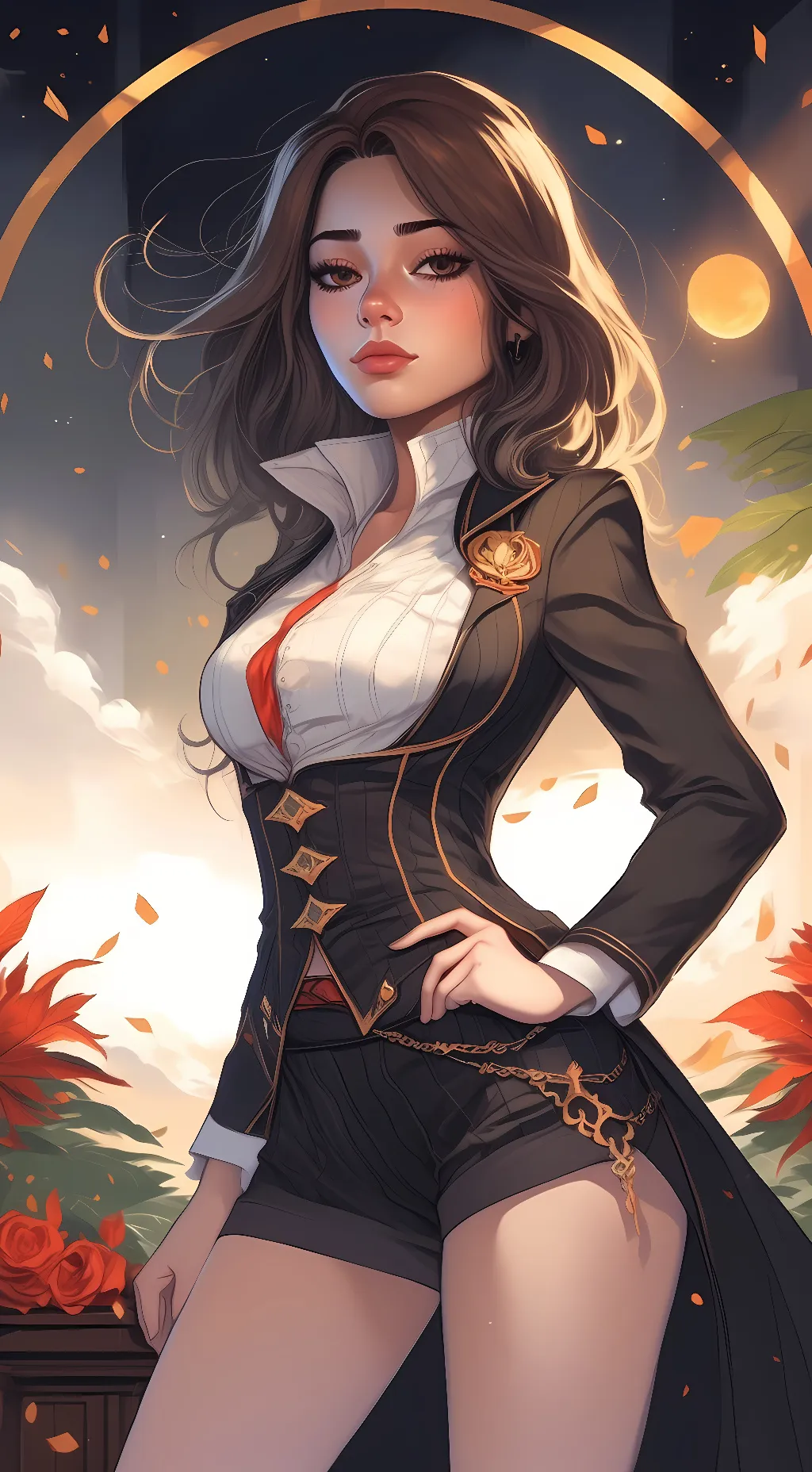 ai character: kayla background