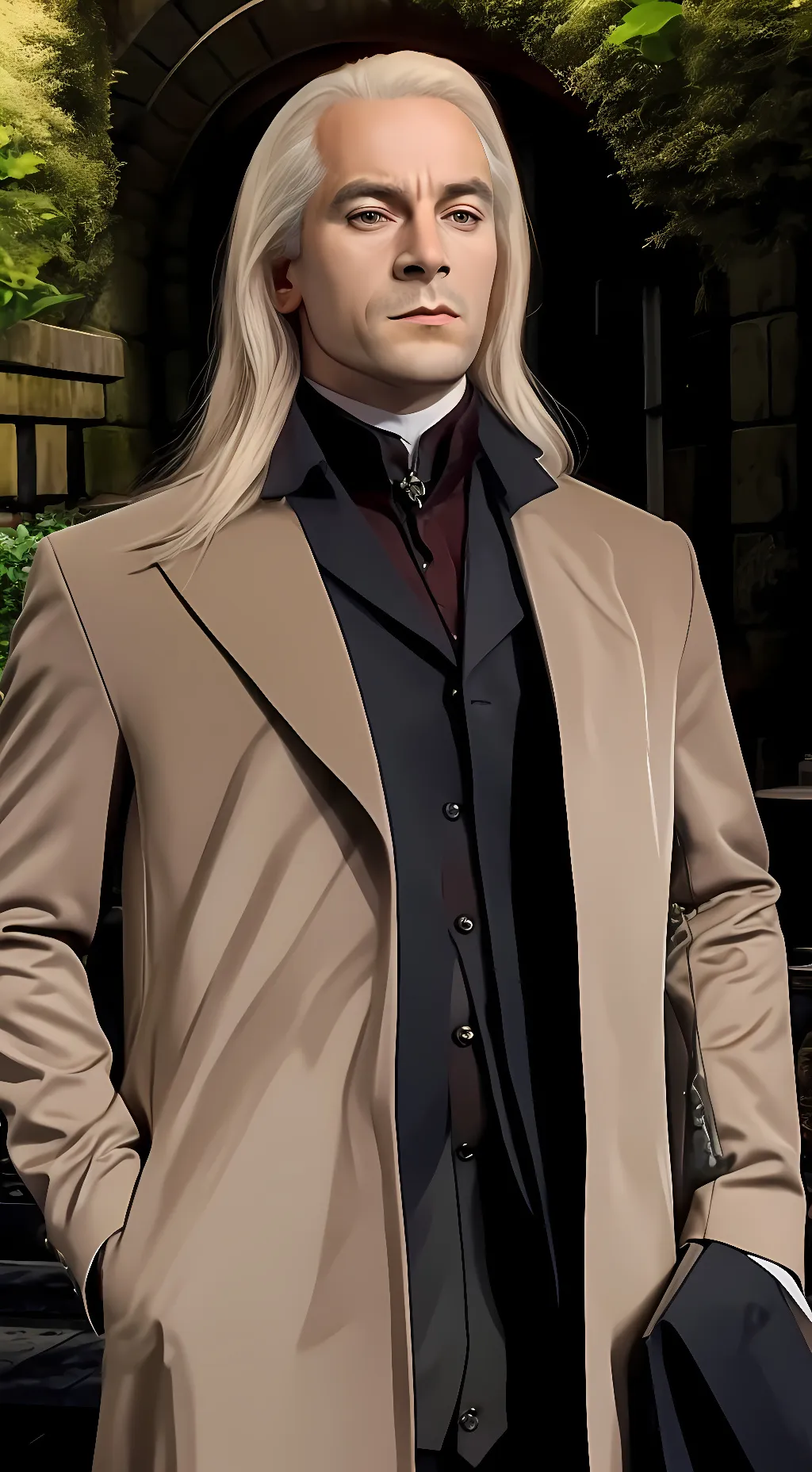 ai character: Lucius Malfoy background