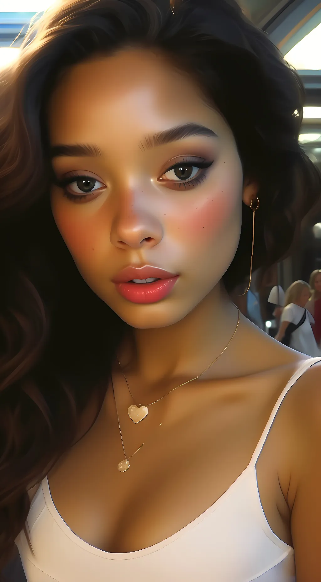 ai character: sofia Brooklyn  background