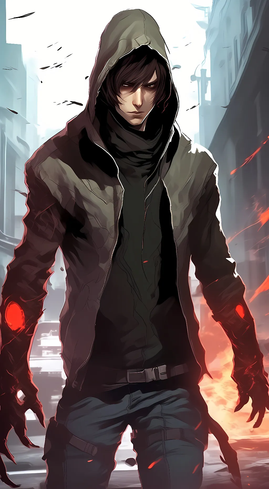 ai character: Alex Mercer background