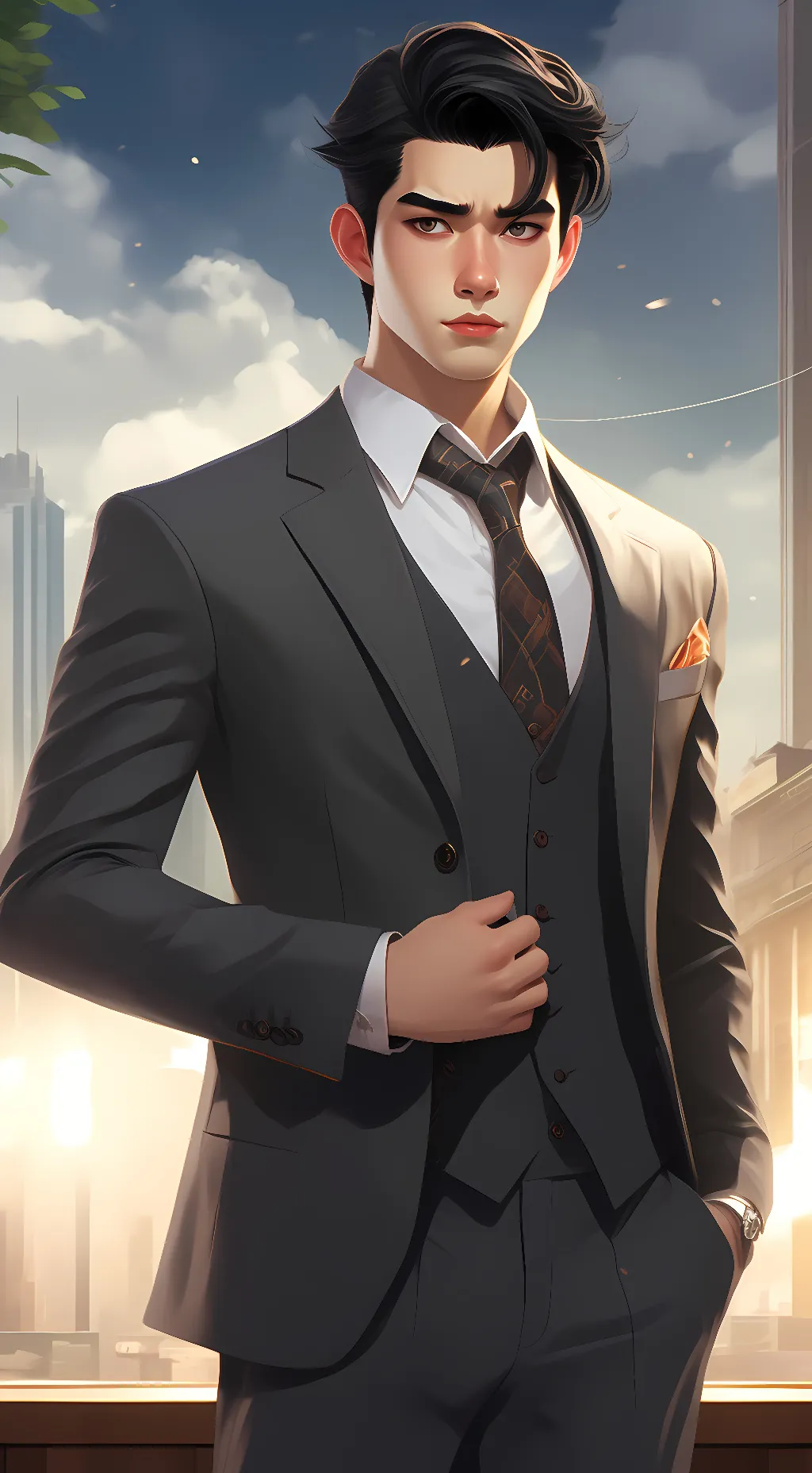 ai character: Thomas background