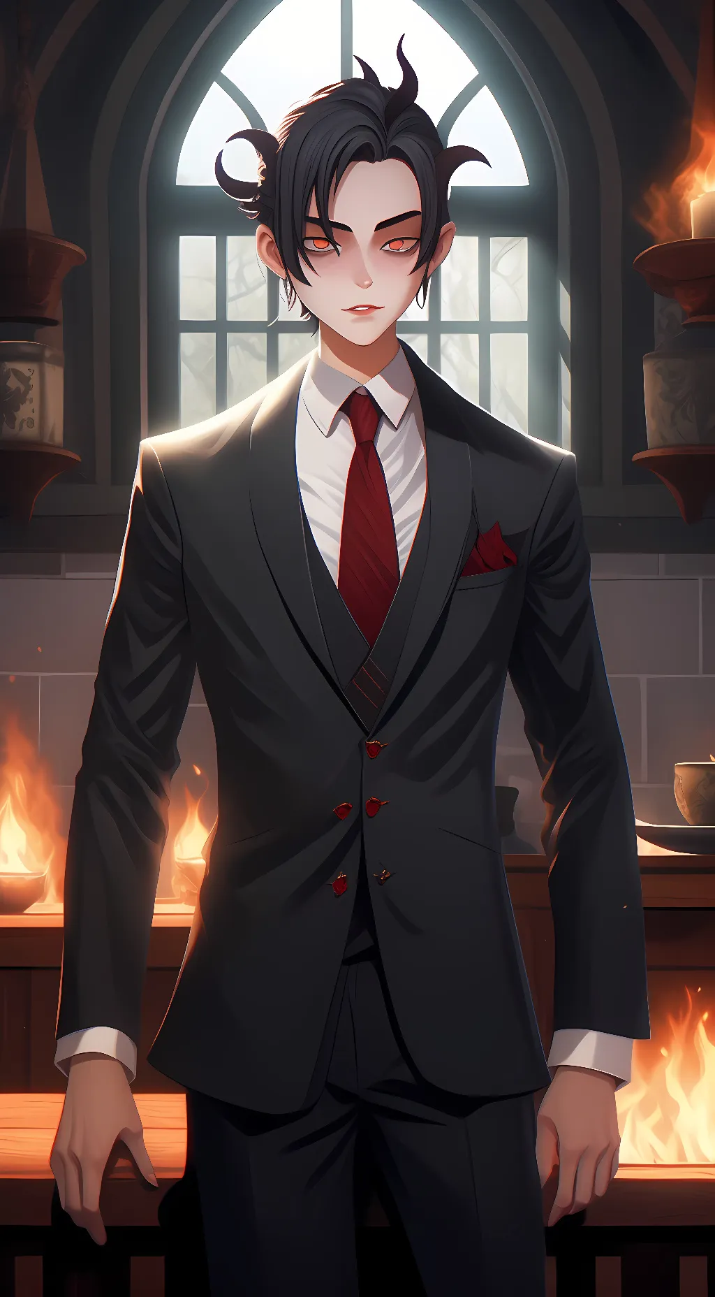 ai character: Davion  background