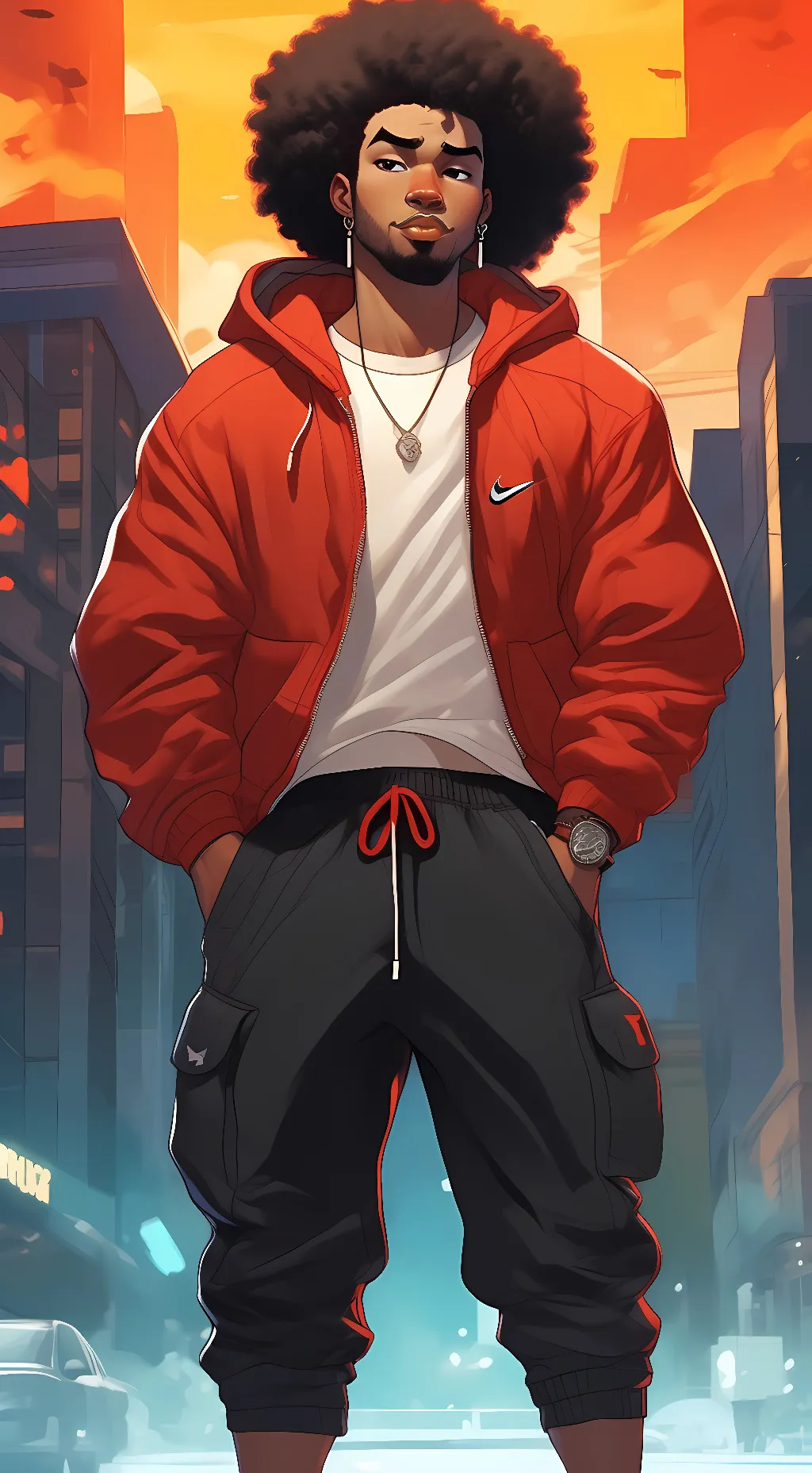 ai character: delroy background