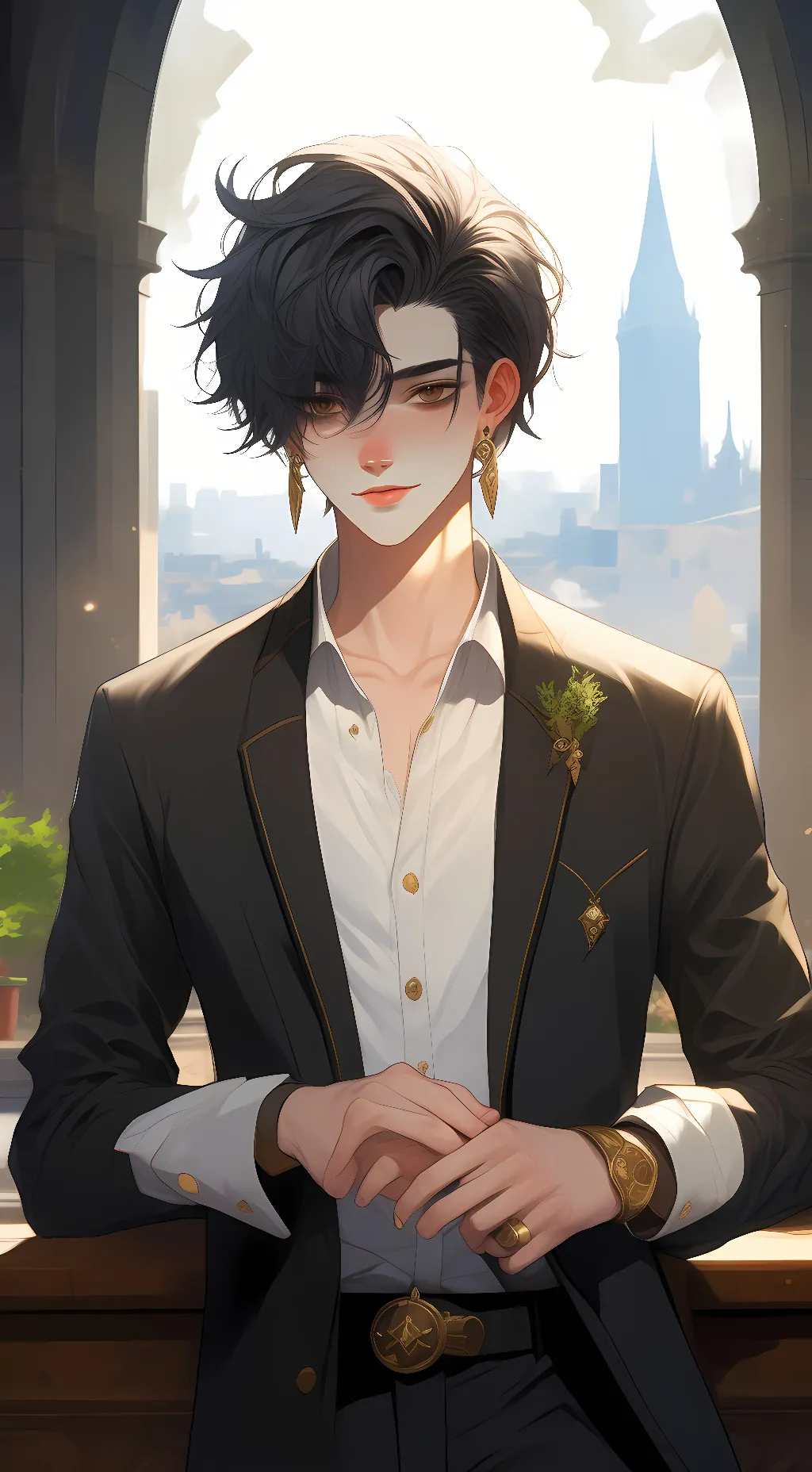 ai character: Kai background