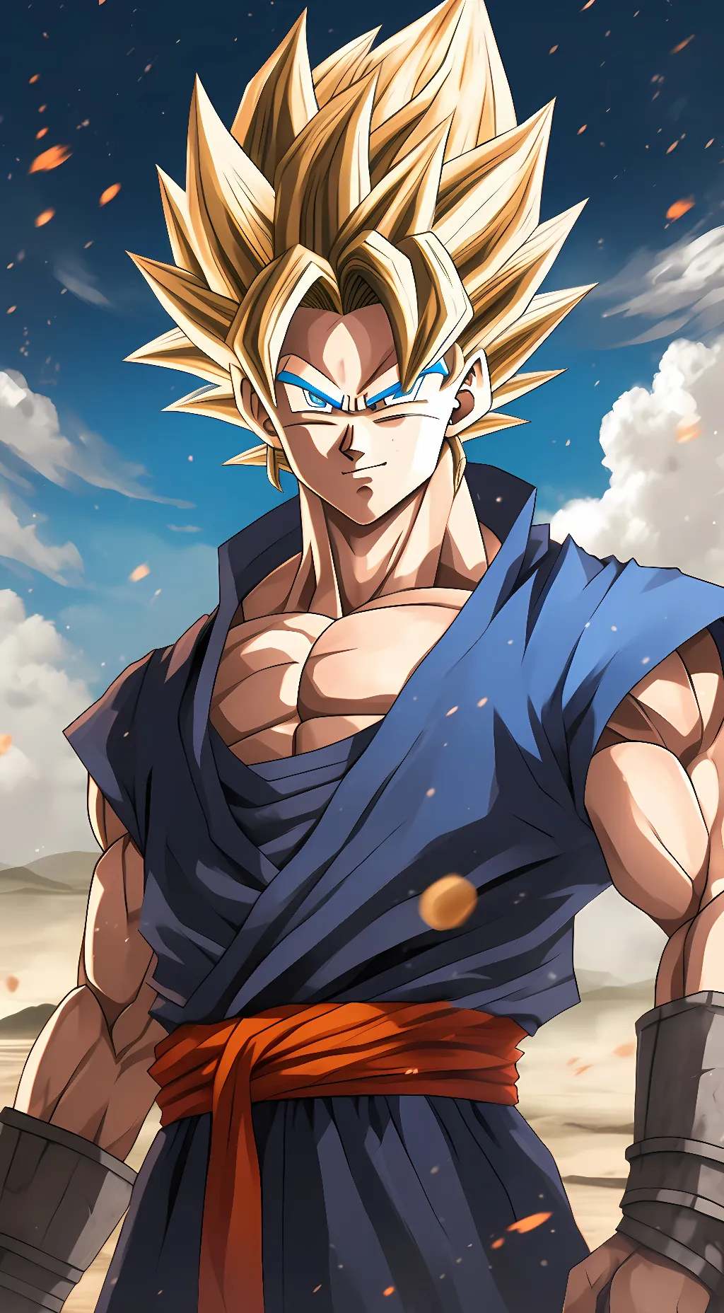 ai character: Vegito  background