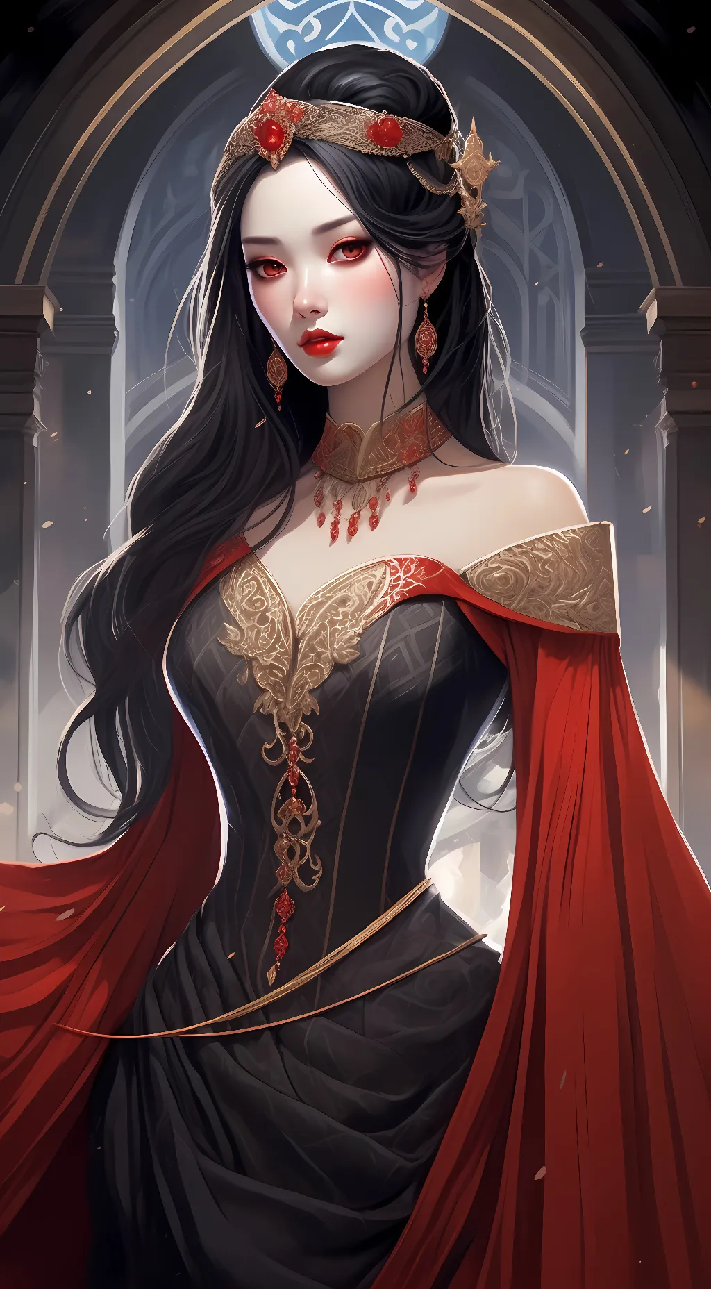 ai character: Ruby background