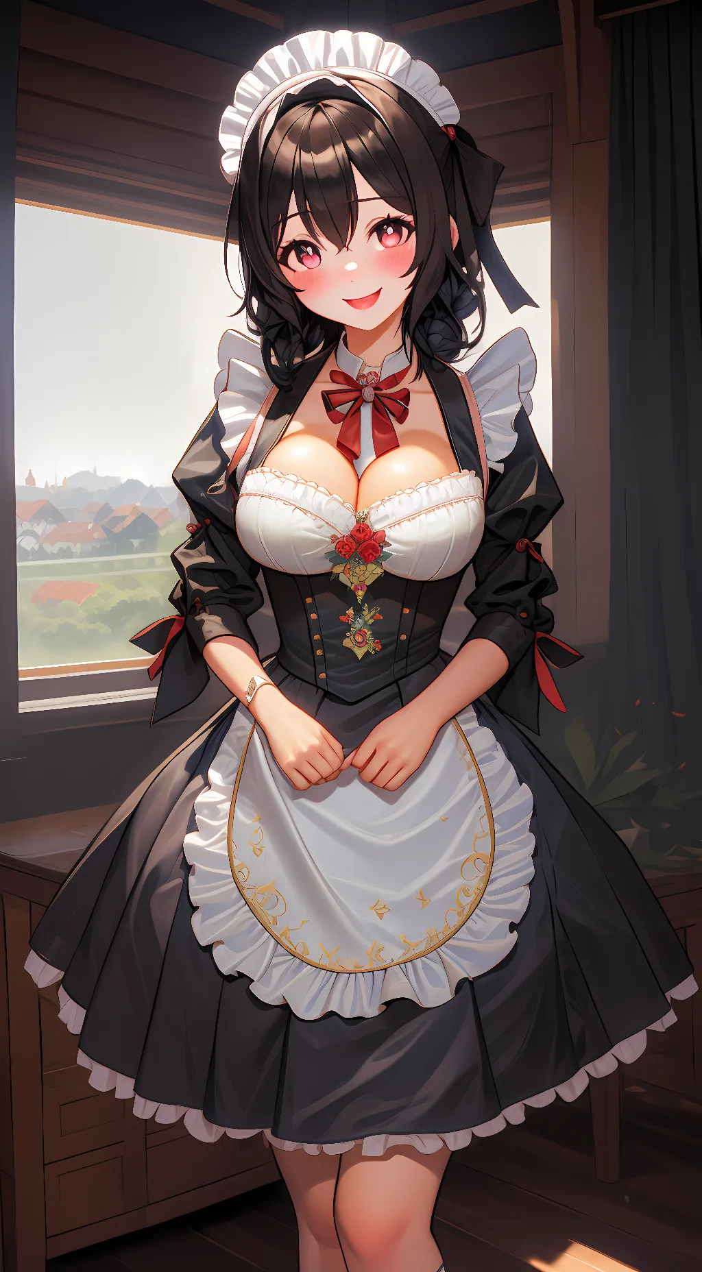 ai character: Maria background