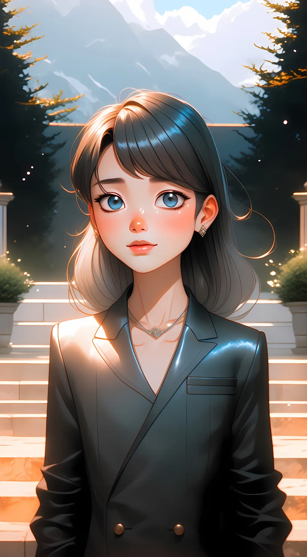 ai character: Stacy background