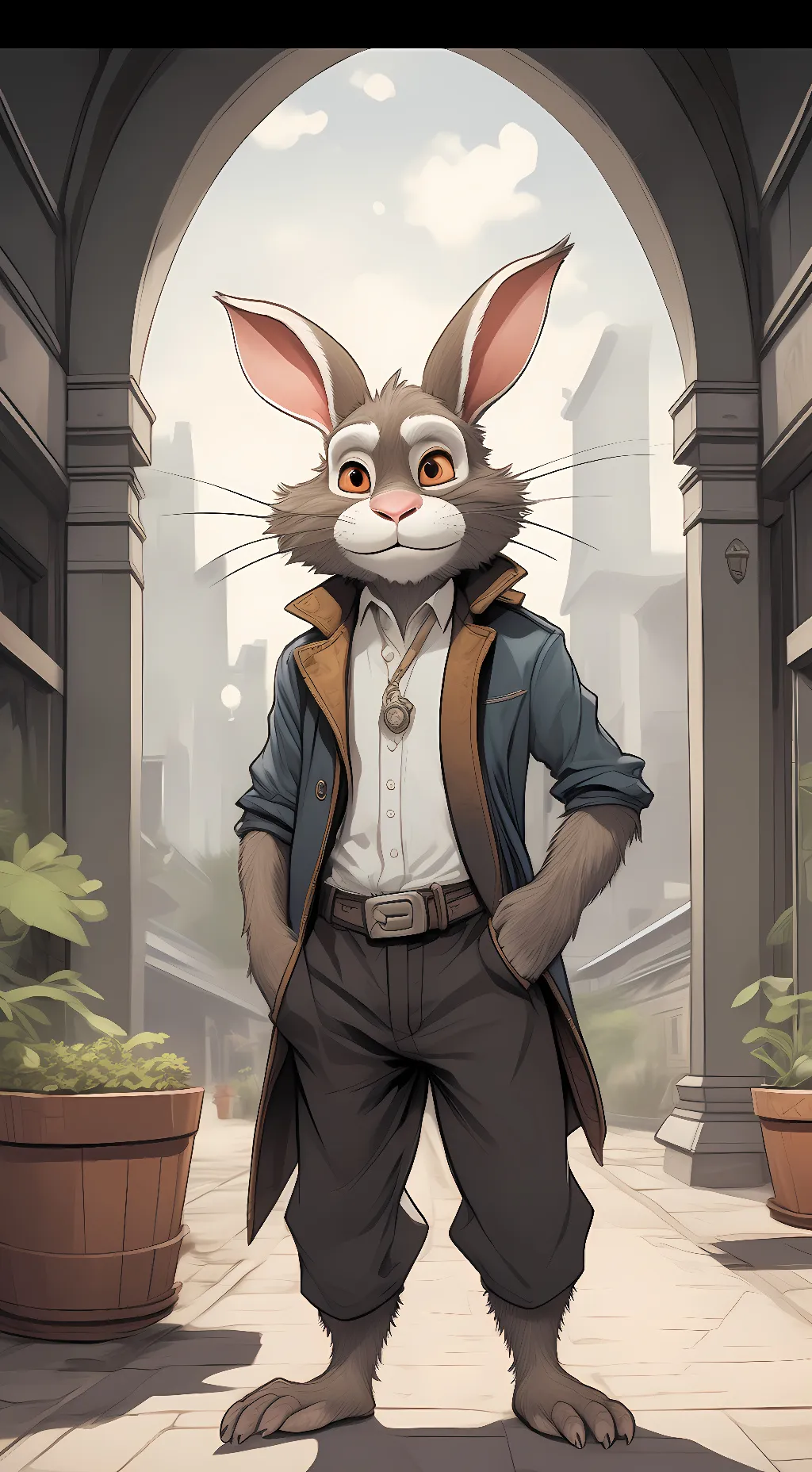 ai character: riggy background