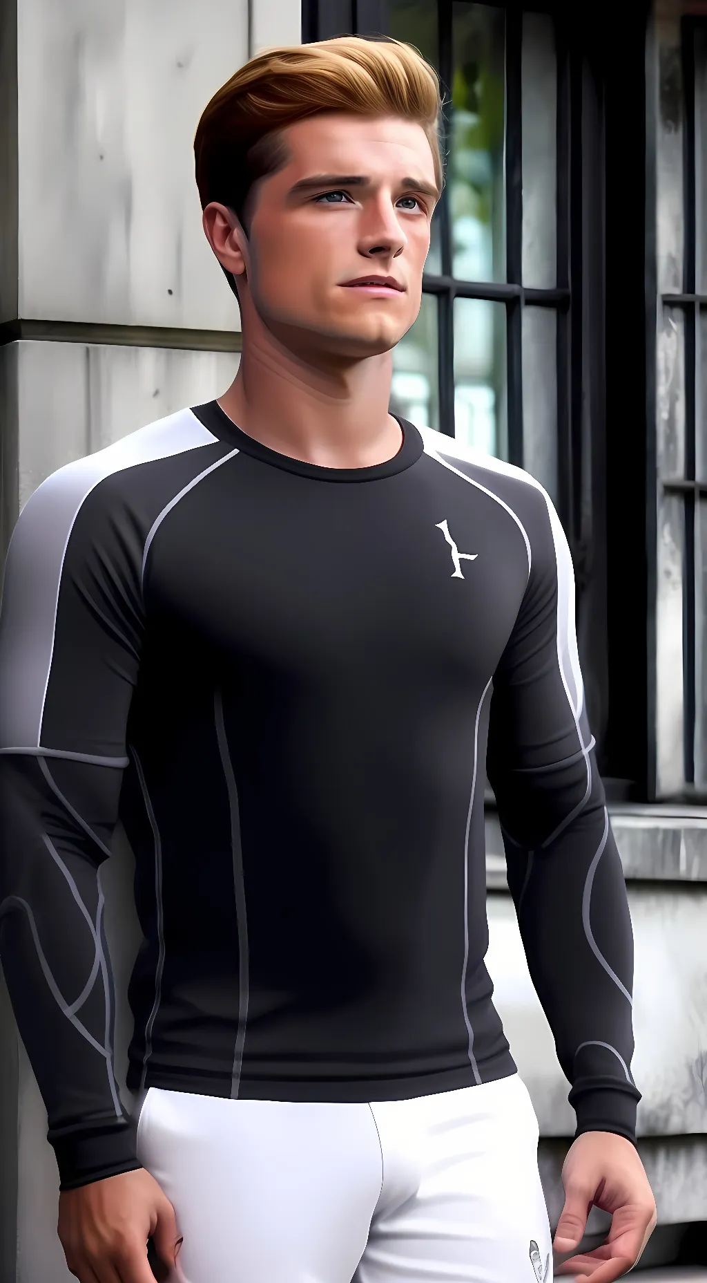 ai character: Peeta Mallark background