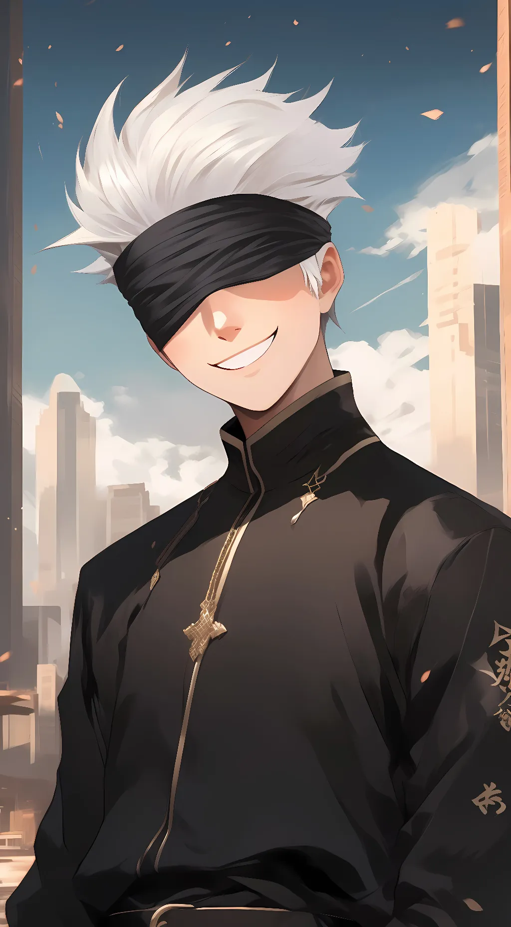 ai character: Satoru Gojo background