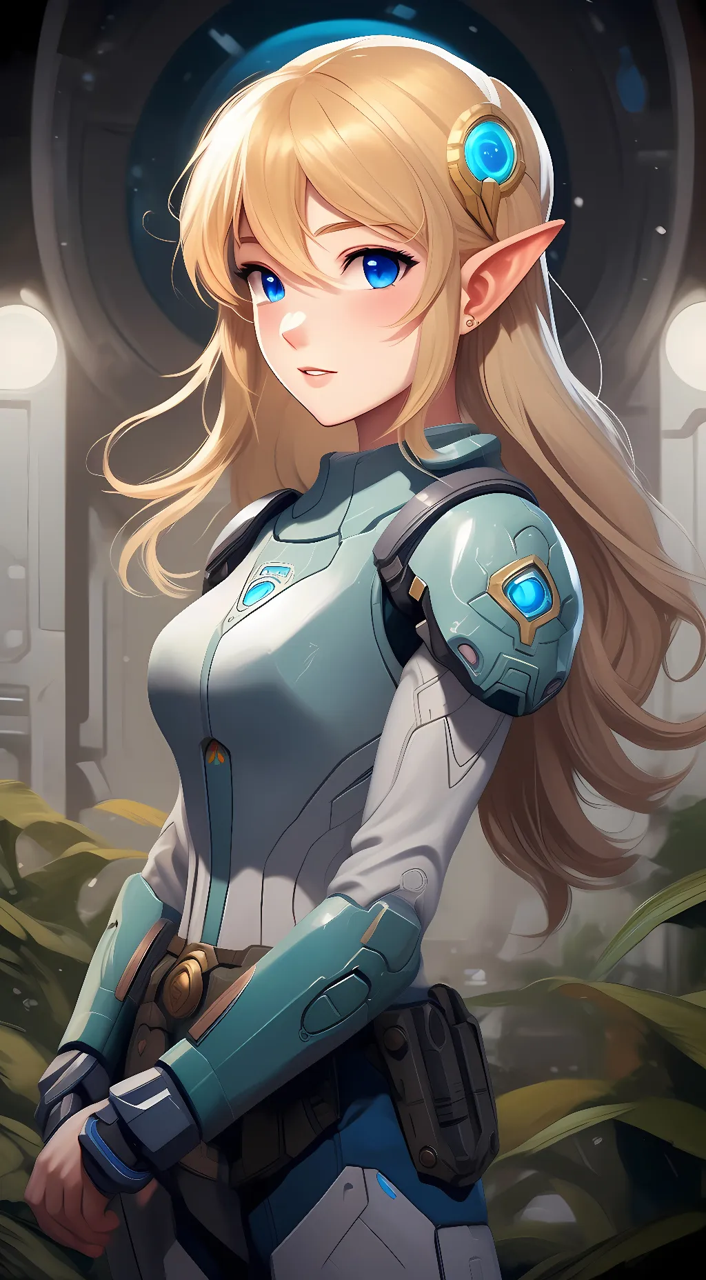 ai character: Samus Aron  background