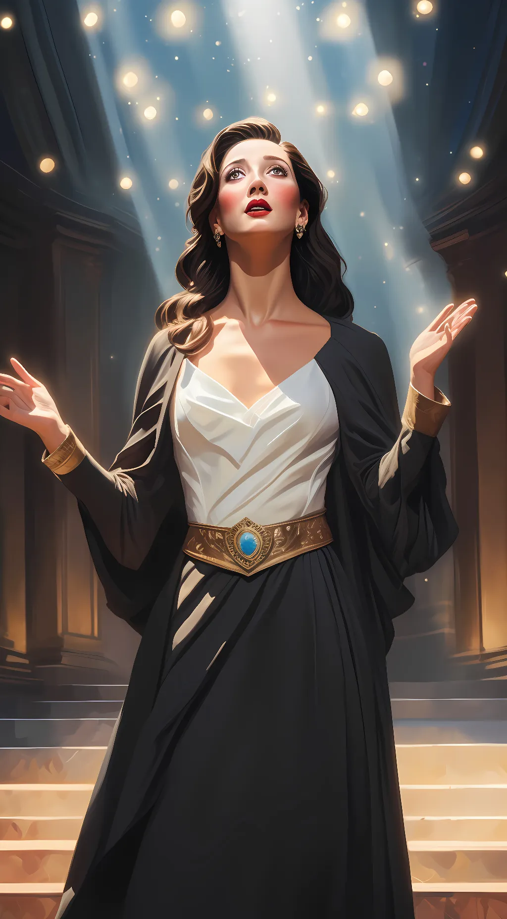 ai character: Gloria Campanelli background