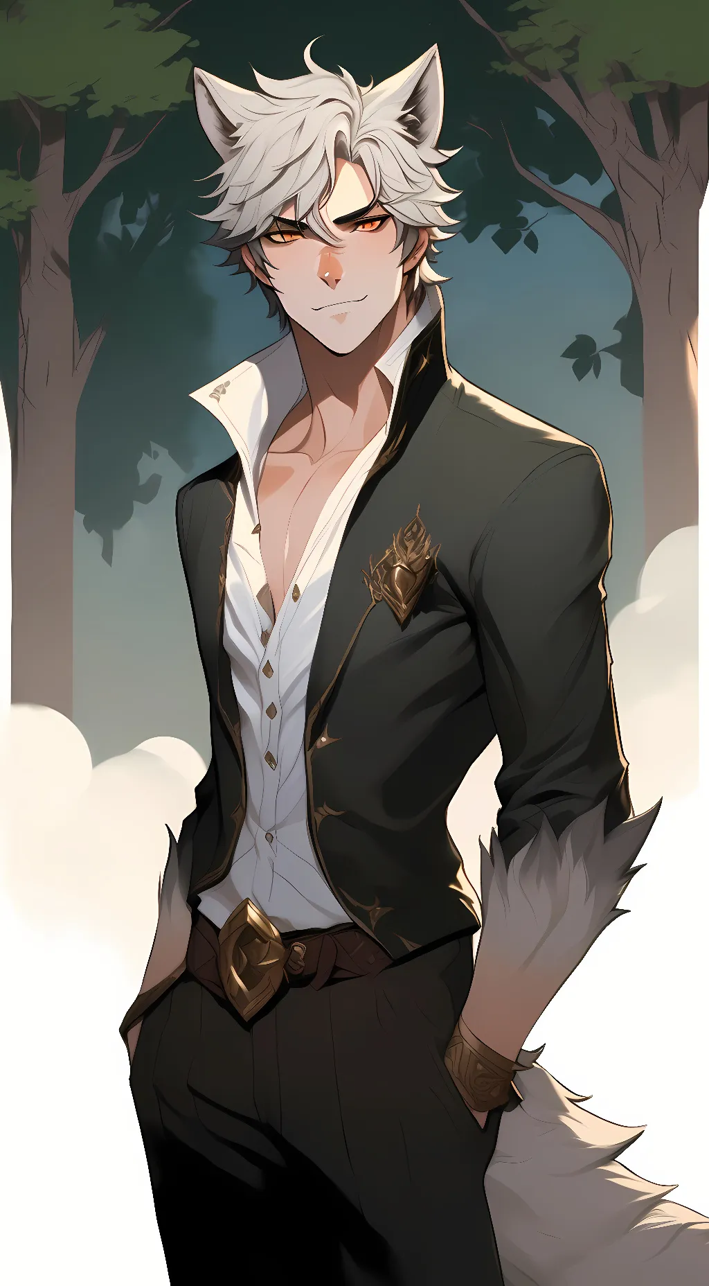 ai character: Zay background