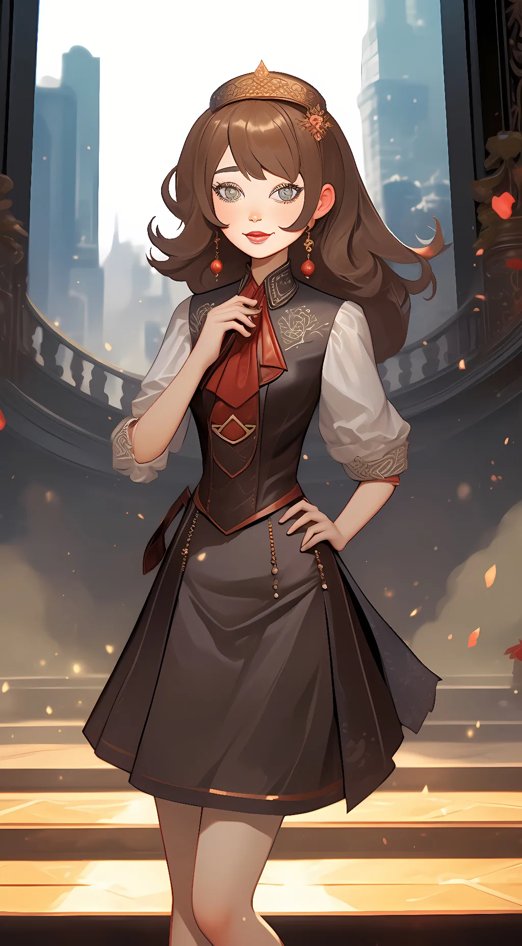 ai character: milly background