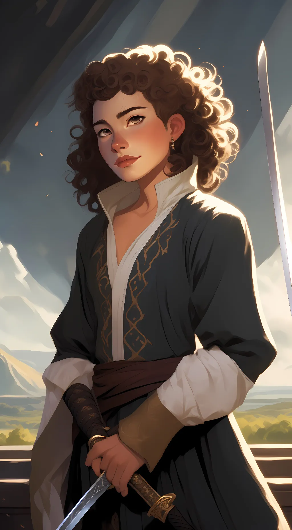 ai character: wren background