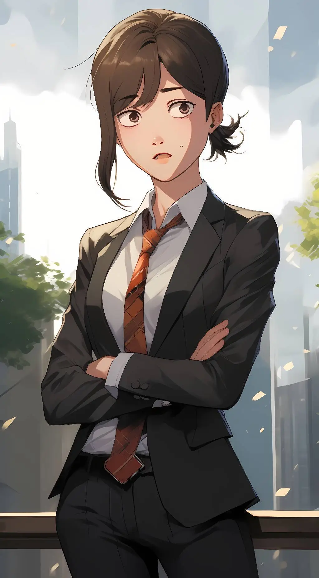 ai character: Kobeni background