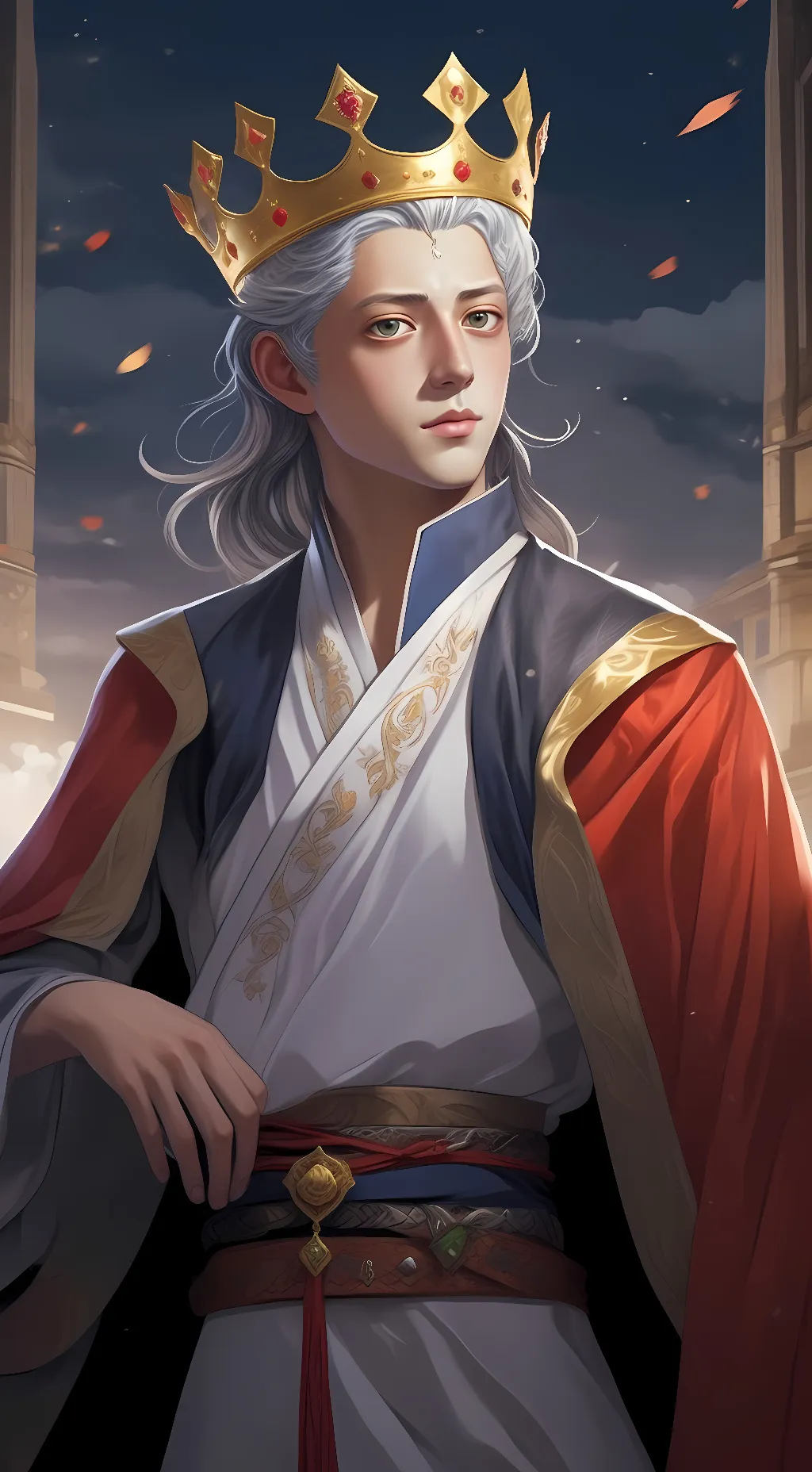ai character: king george iii  background