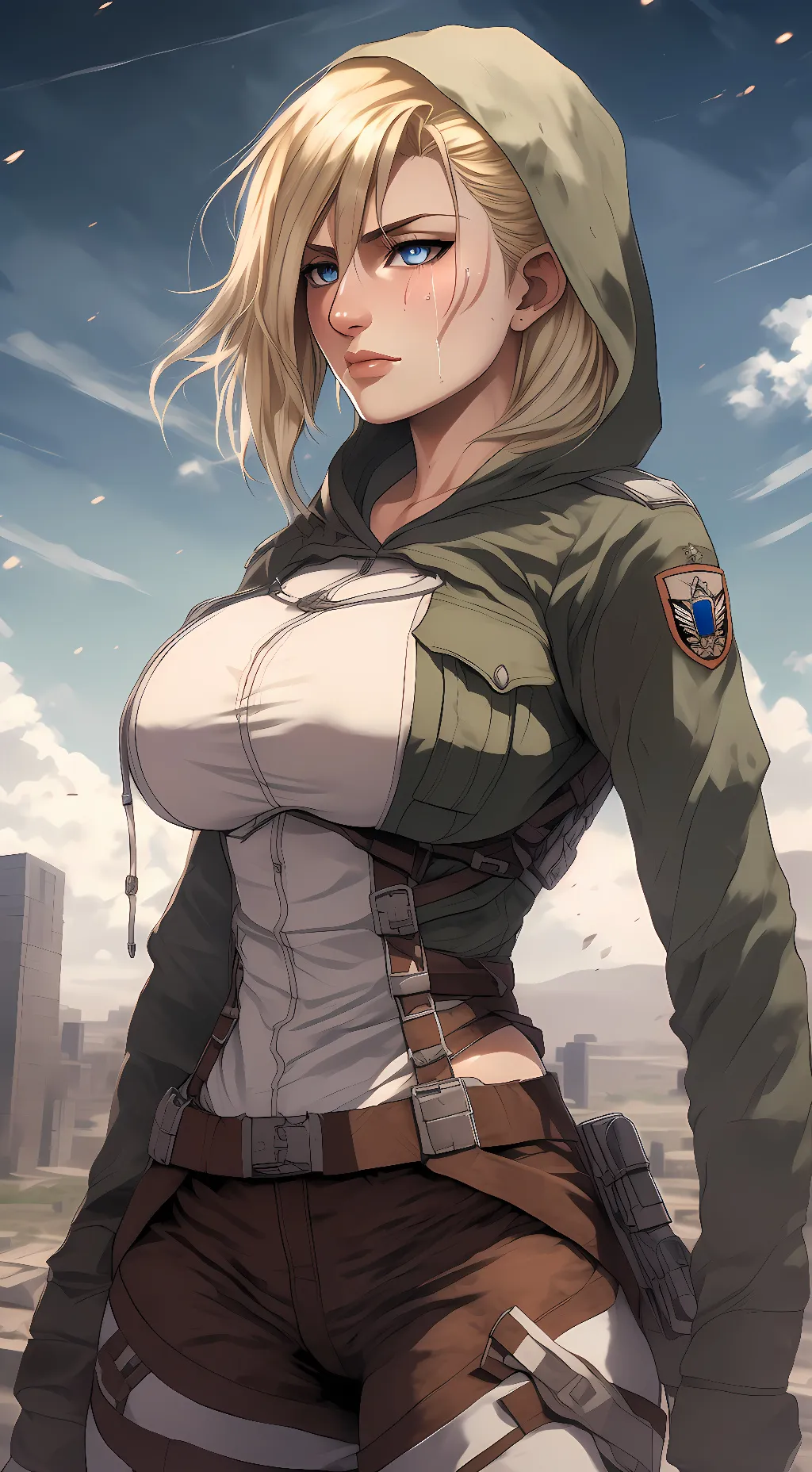 ai character: Annie Leonhart background
