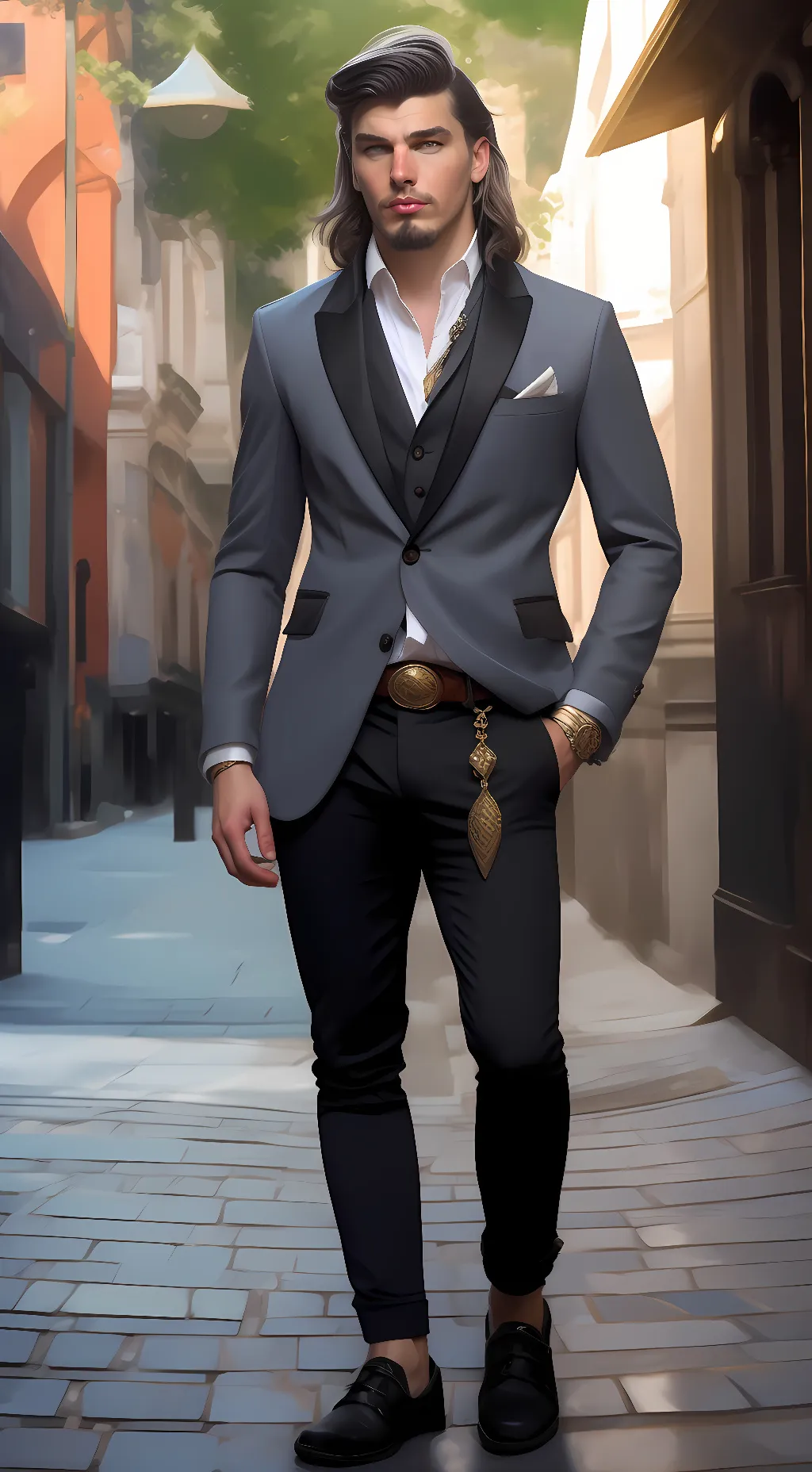 ai character: Darryl background